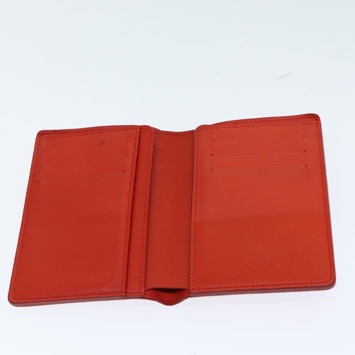 Louis Vuitton James Red Leather Wallet (Pre-Owned) Size ONE SIZE - 5 Thumbnail
