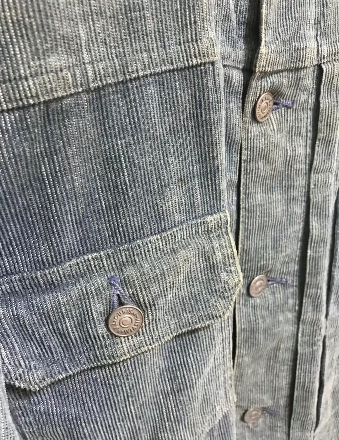 Visvim visvim Jacket Natural plant blue stain for old vintage corduroy jacket Size US S / EU 44-46 / 1 - 5 Thumbnail
