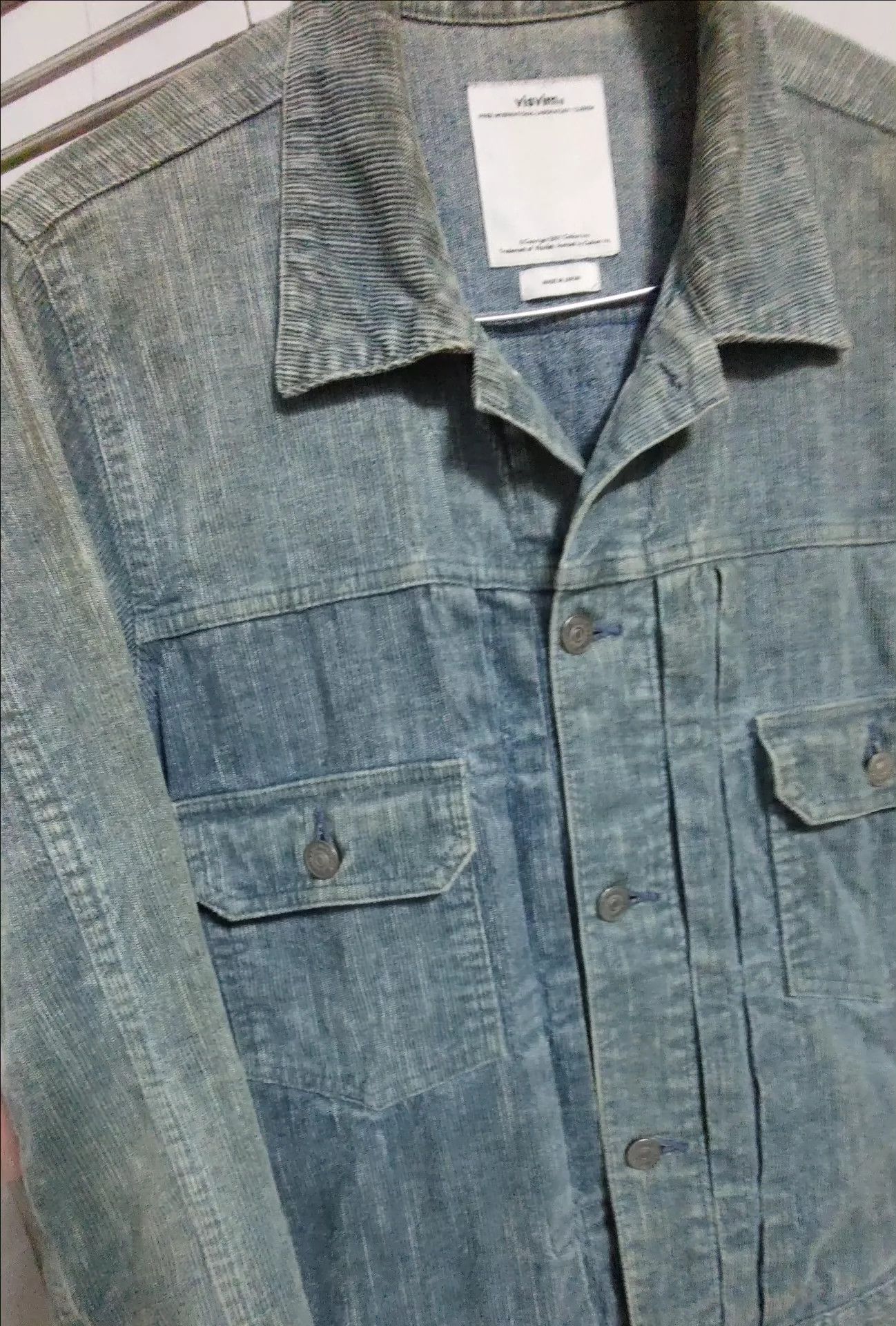 Visvim visvim Jacket Natural plant blue stain for old vintage corduroy jacket Size US S / EU 44-46 / 1 - 4 Thumbnail