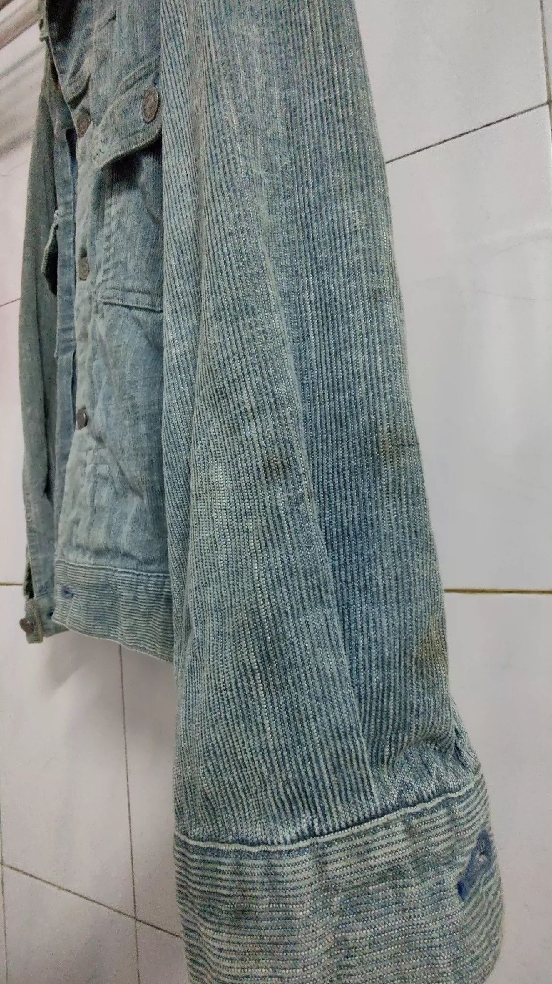 Visvim visvim Jacket Natural plant blue stain for old vintage corduroy jacket Size US S / EU 44-46 / 1 - 3 Thumbnail