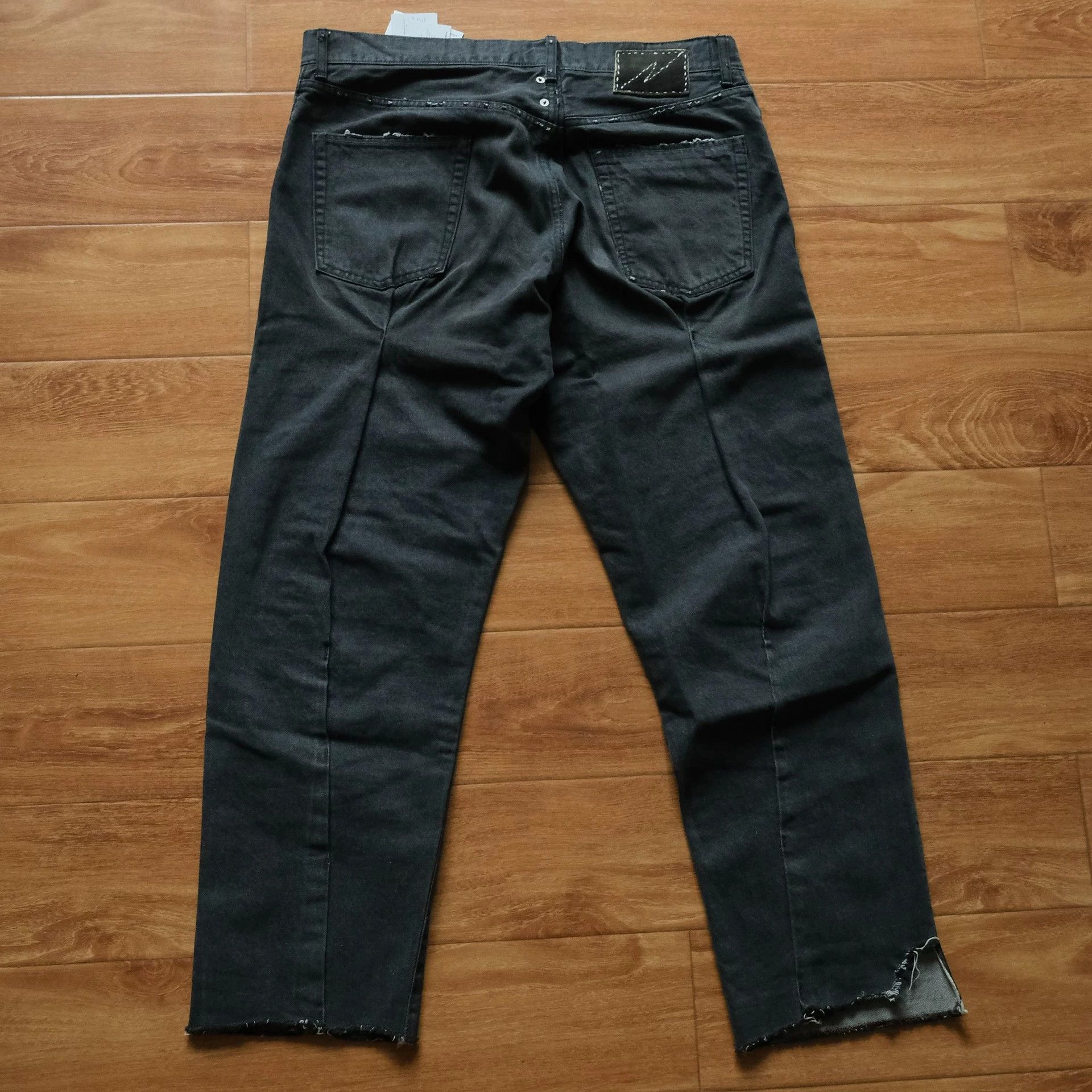 Visvim VISVIM 22AW JOURNEYMAN BLK PANTS DMGD Size US 36 / EU 52 - 7 Thumbnail