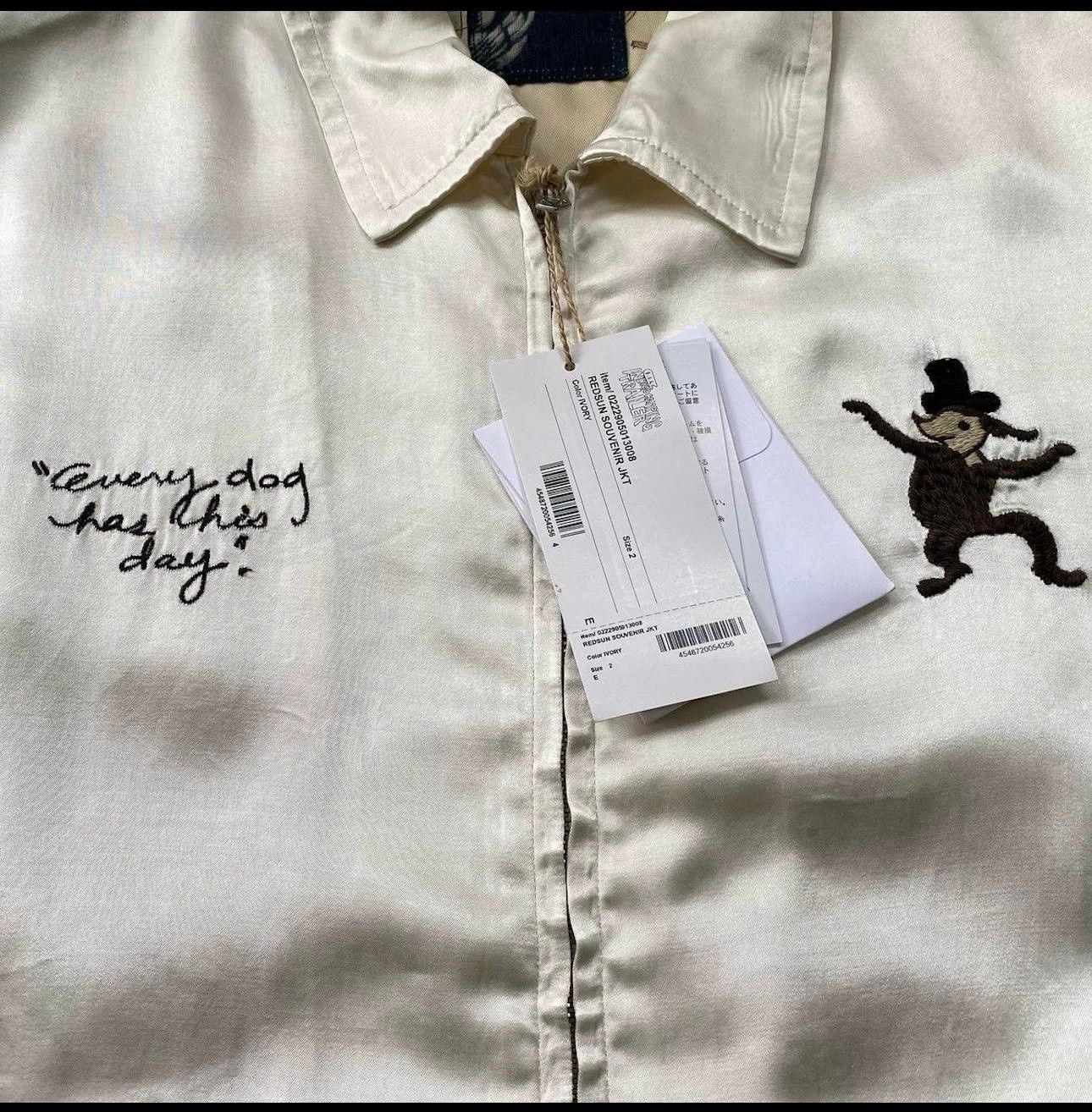 Visvim VISVIM ICT REDSUN SOUVENIR JKT IVORY Size US M / EU 48-50 / 2 - 3 Thumbnail
