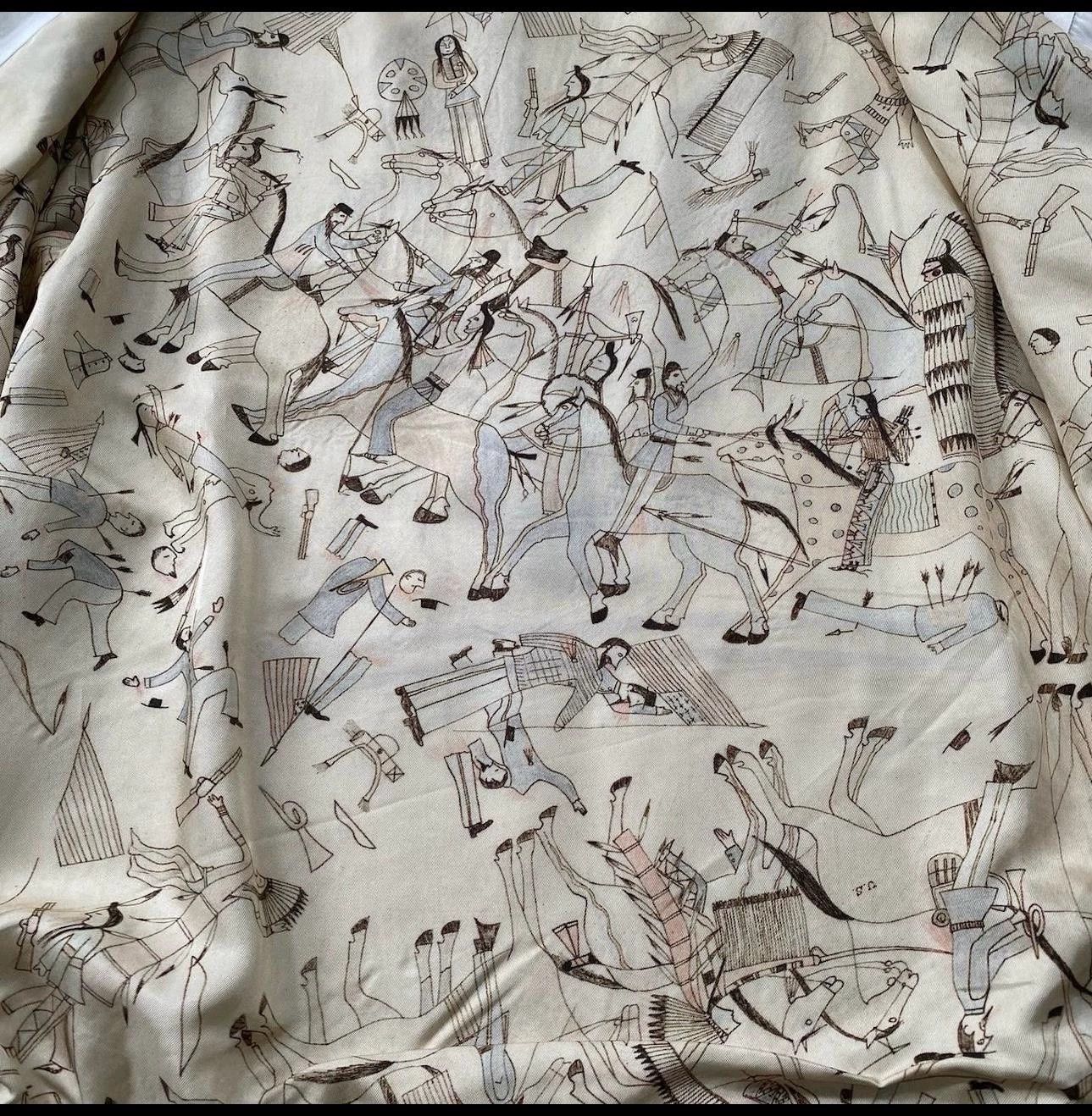 Visvim VISVIM ICT REDSUN SOUVENIR JKT IVORY Size US M / EU 48-50 / 2 - 6 Thumbnail