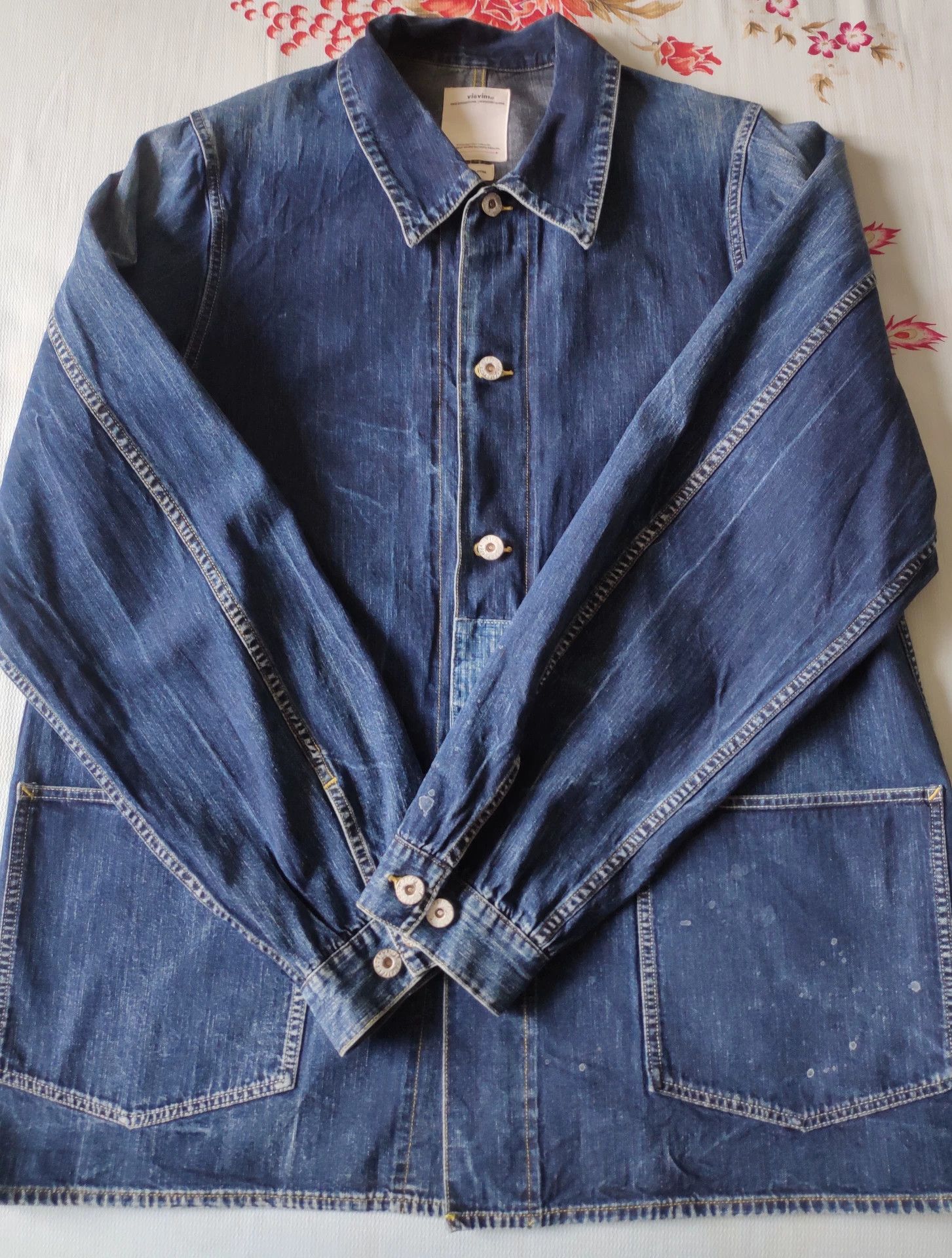 Visvim visvim men make used denim coats Size US S / EU 44-46 / 1 - 2 Thumbnail