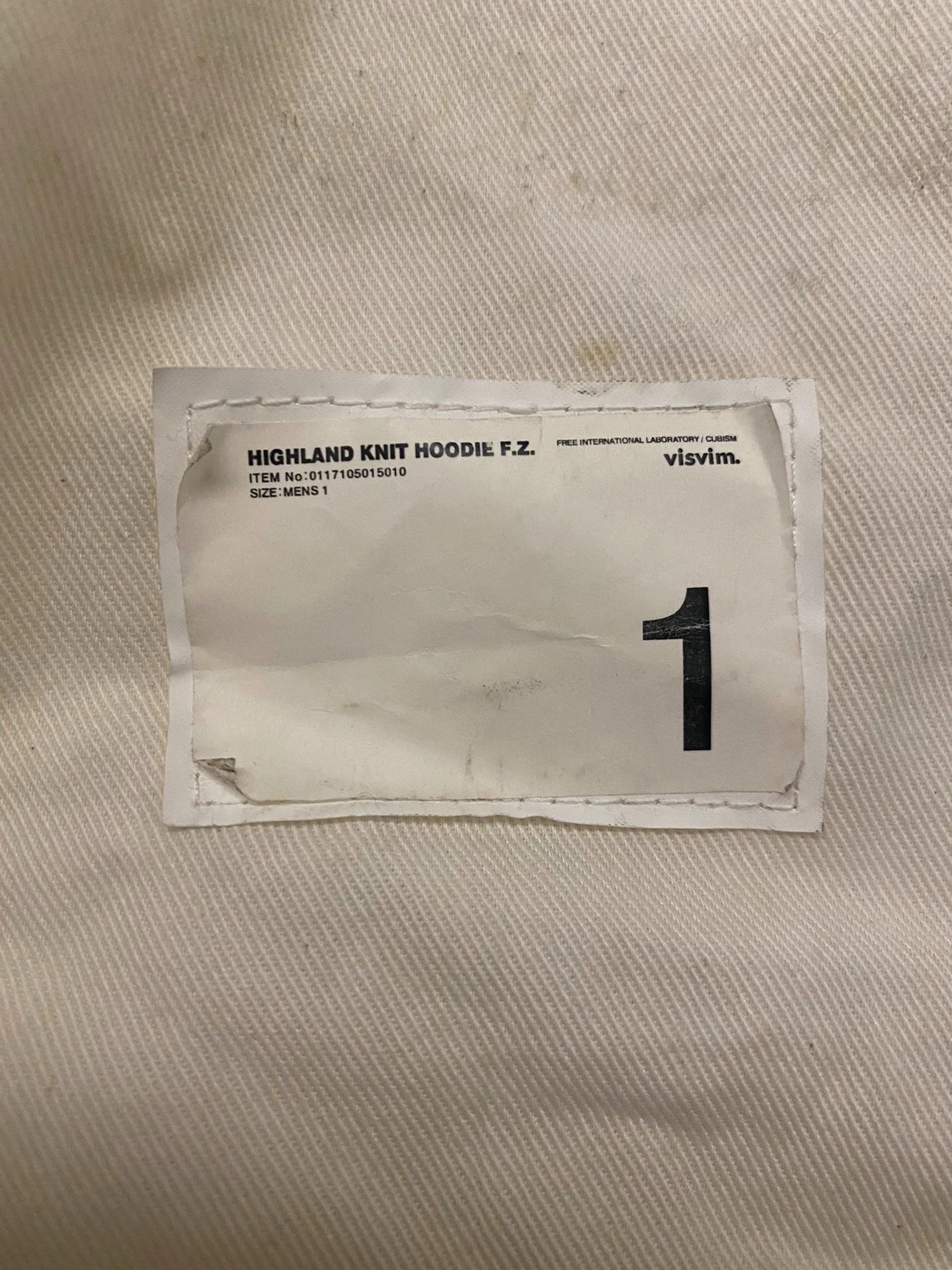 Visvim VISVIM 17SSHIGHLAND KHIT HOODIE F.Z Size US S / EU 44-46 / 1 - 3 Thumbnail