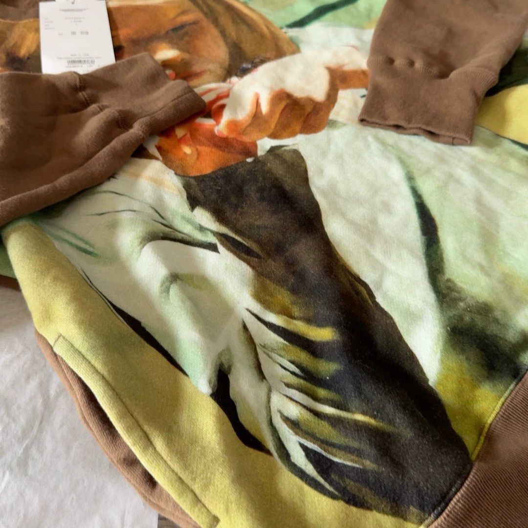 Undercover Undercover x Markus Akesson co-branded Melancholy Girl Oil painting hoodie Size US XL / EU 56 / 4 - 3 Thumbnail