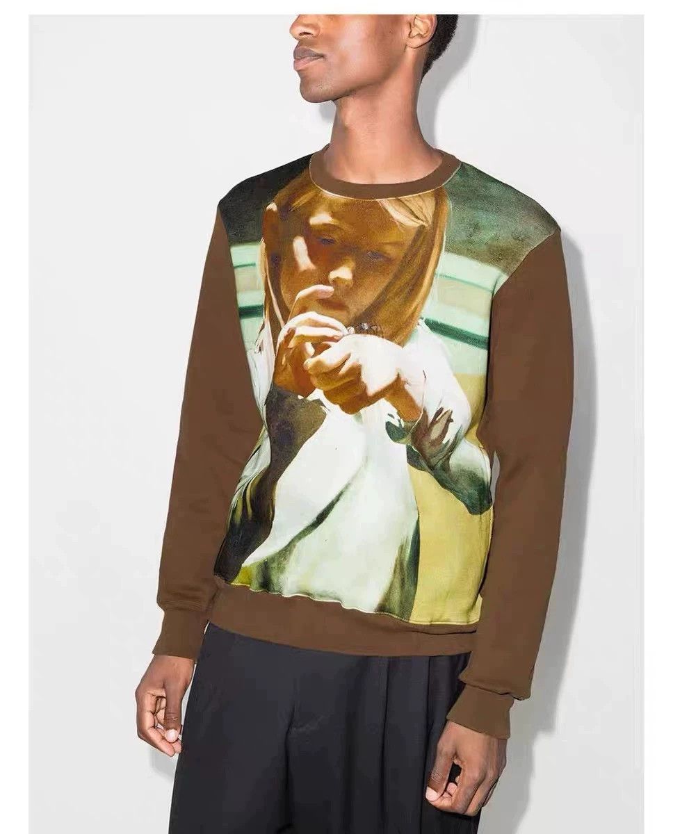 Undercover Undercover x Markus Akesson co-branded Melancholy Girl Oil painting hoodie Size US XL / EU 56 / 4 - 6 Thumbnail