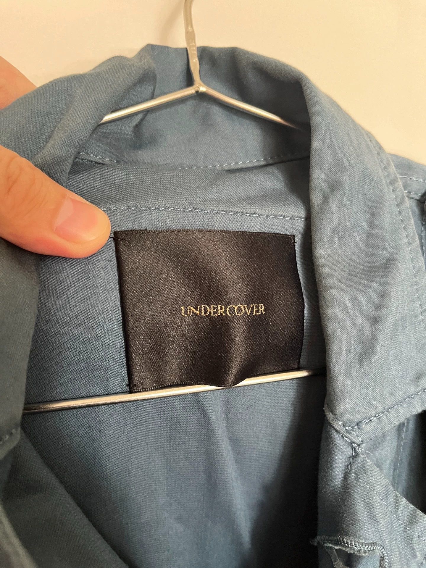 Undercover Undercover Takahashi Shield Show blue lace-up pocket jacket Size US S / EU 44-46 / 1 - 5 Thumbnail