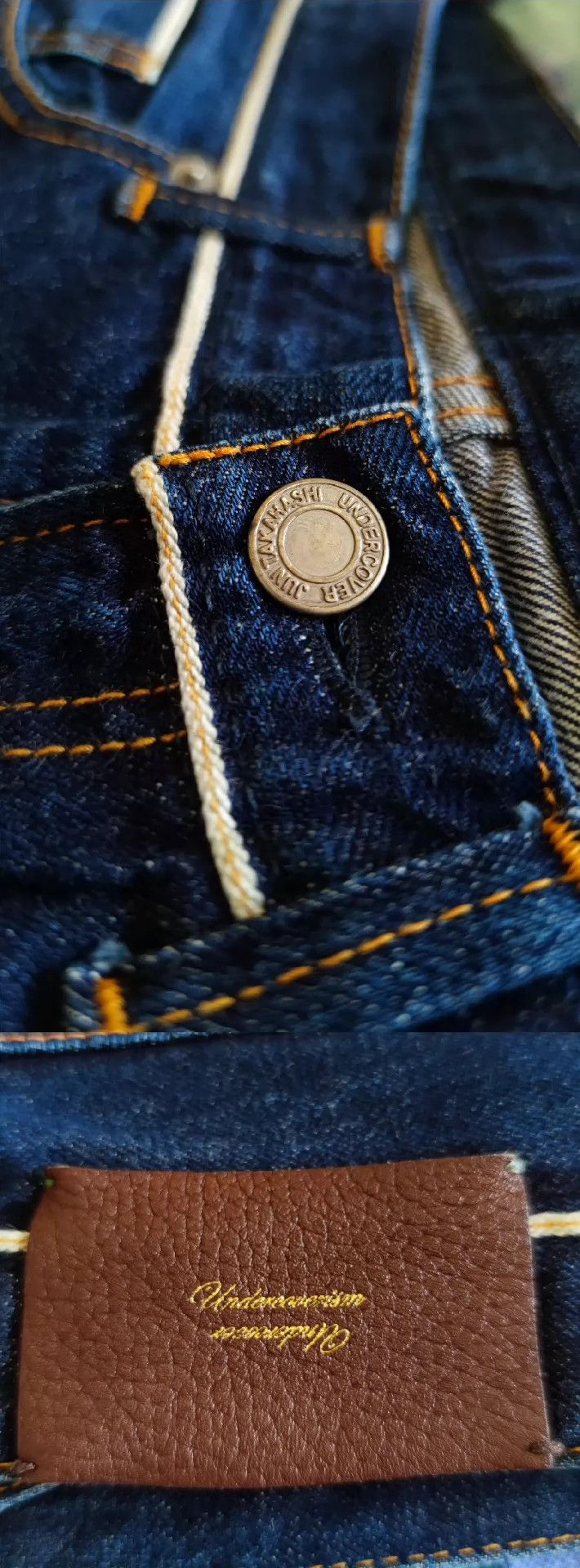 Undercover Undercover Authentic Nissan stitched earthen jeans Size US 32 / EU 48 - 7 Thumbnail