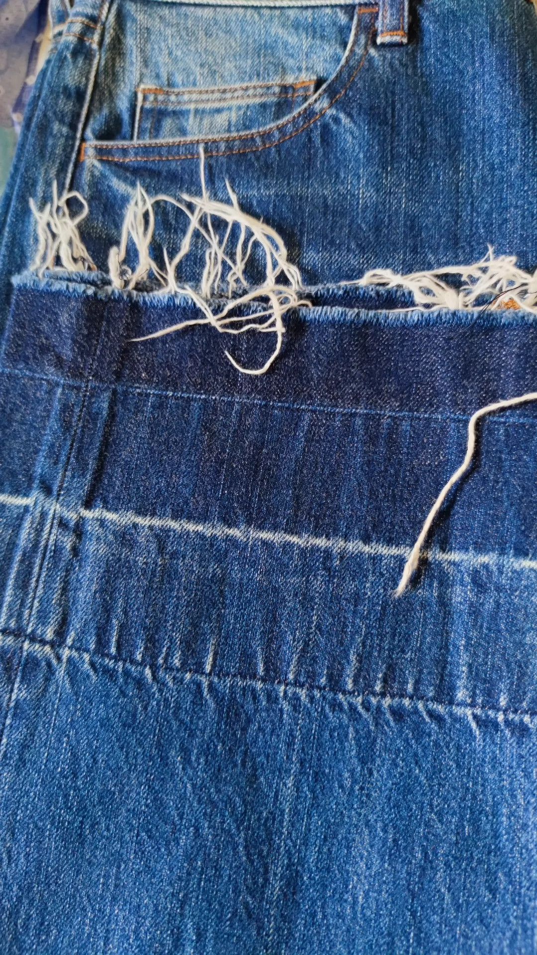 Undercover Limited Edition boots washed to make old whiskers jeans