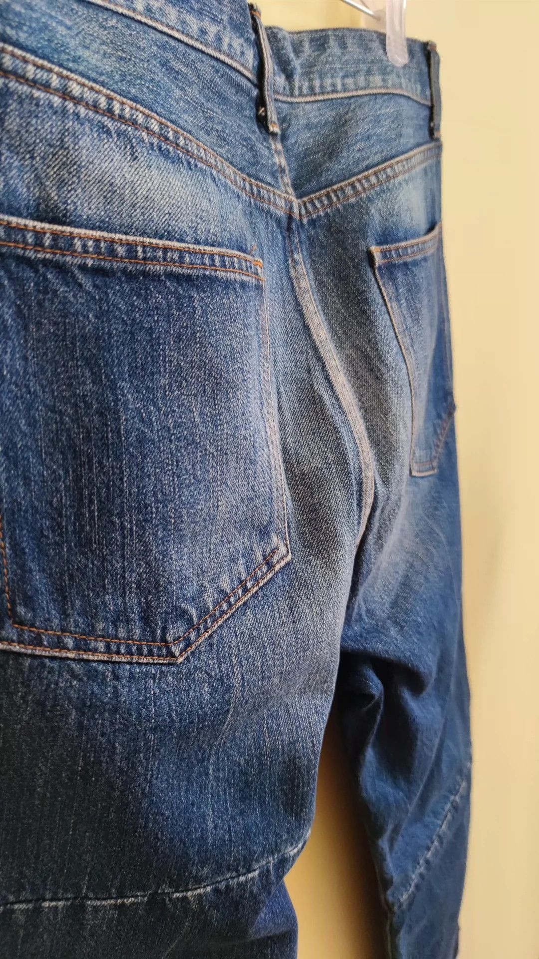 Undercover Limited Edition boots washed to make old whiskers jeans