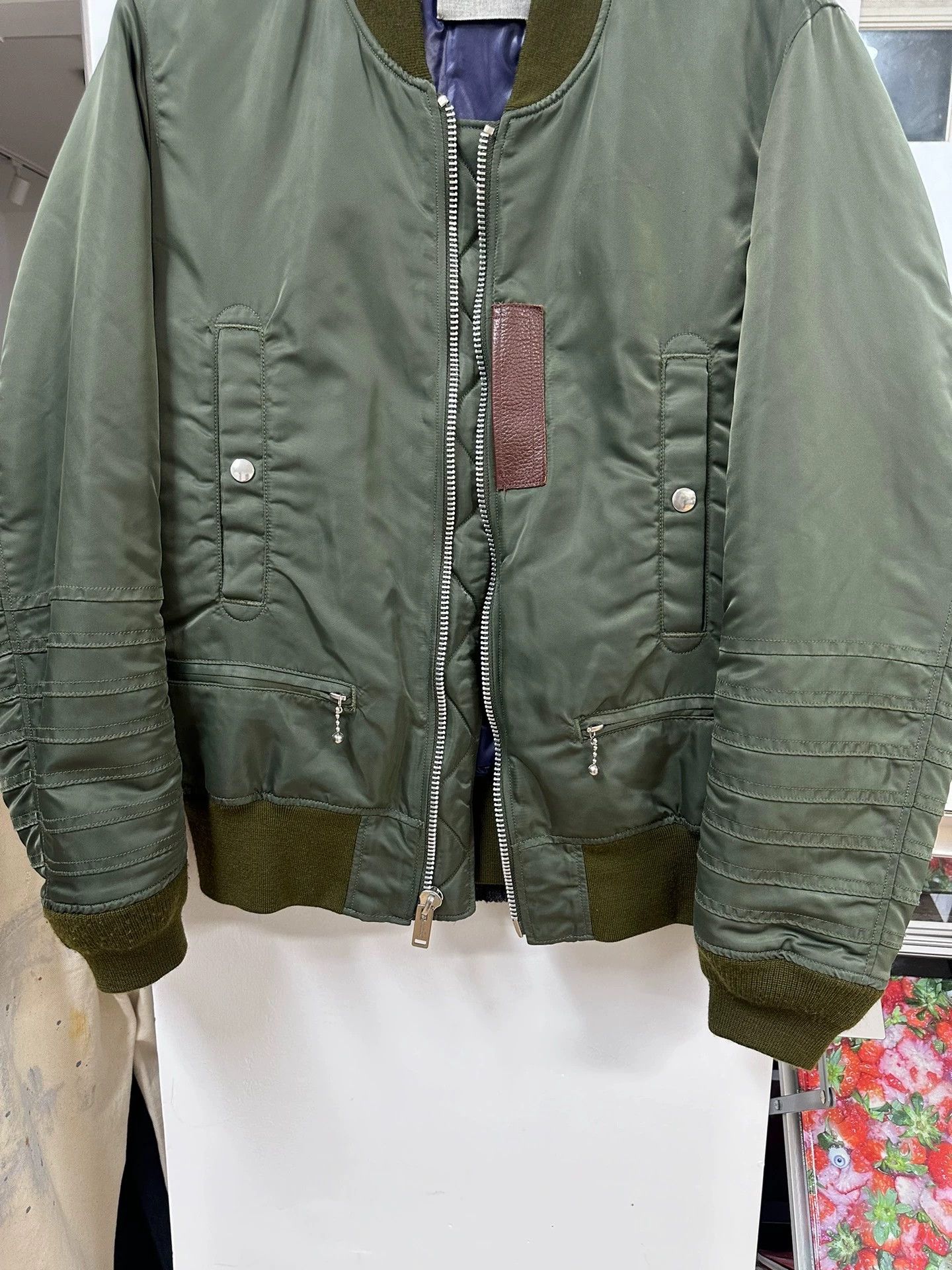 Undercover The UNDERCOVER 13AW spliced mA-1 Size US L / EU 52-54 / 3 - 4 Thumbnail