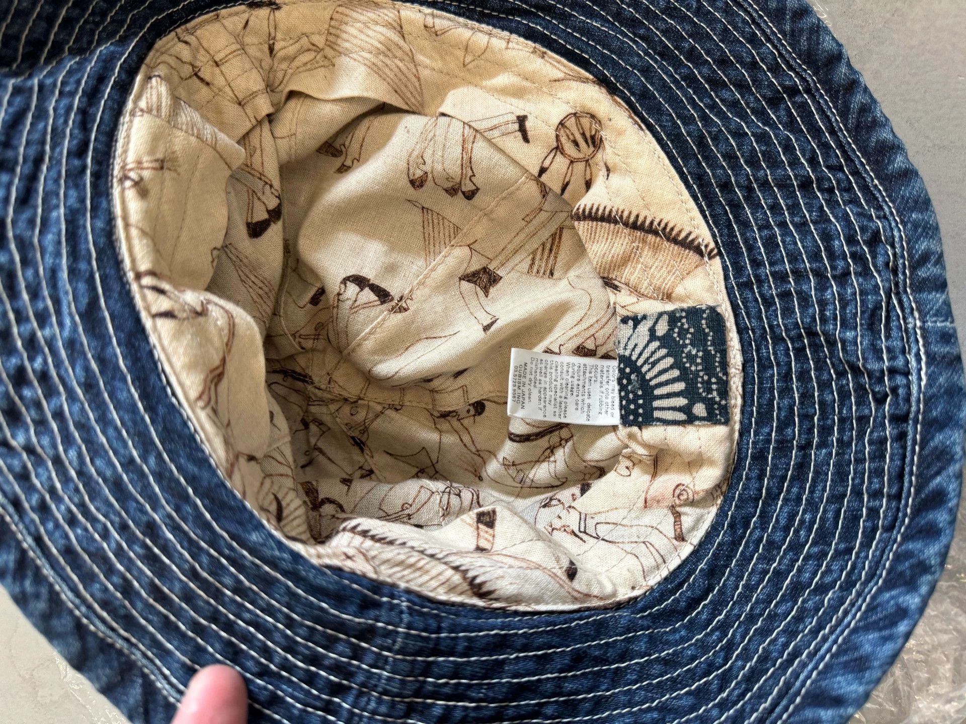 帽子 visvim ICT 22SS BUCKET CAP DRY DENIM Yahoo!オークション - visvim ICT 22SS BUCKET CAP DRY DENIM F.I.L. E