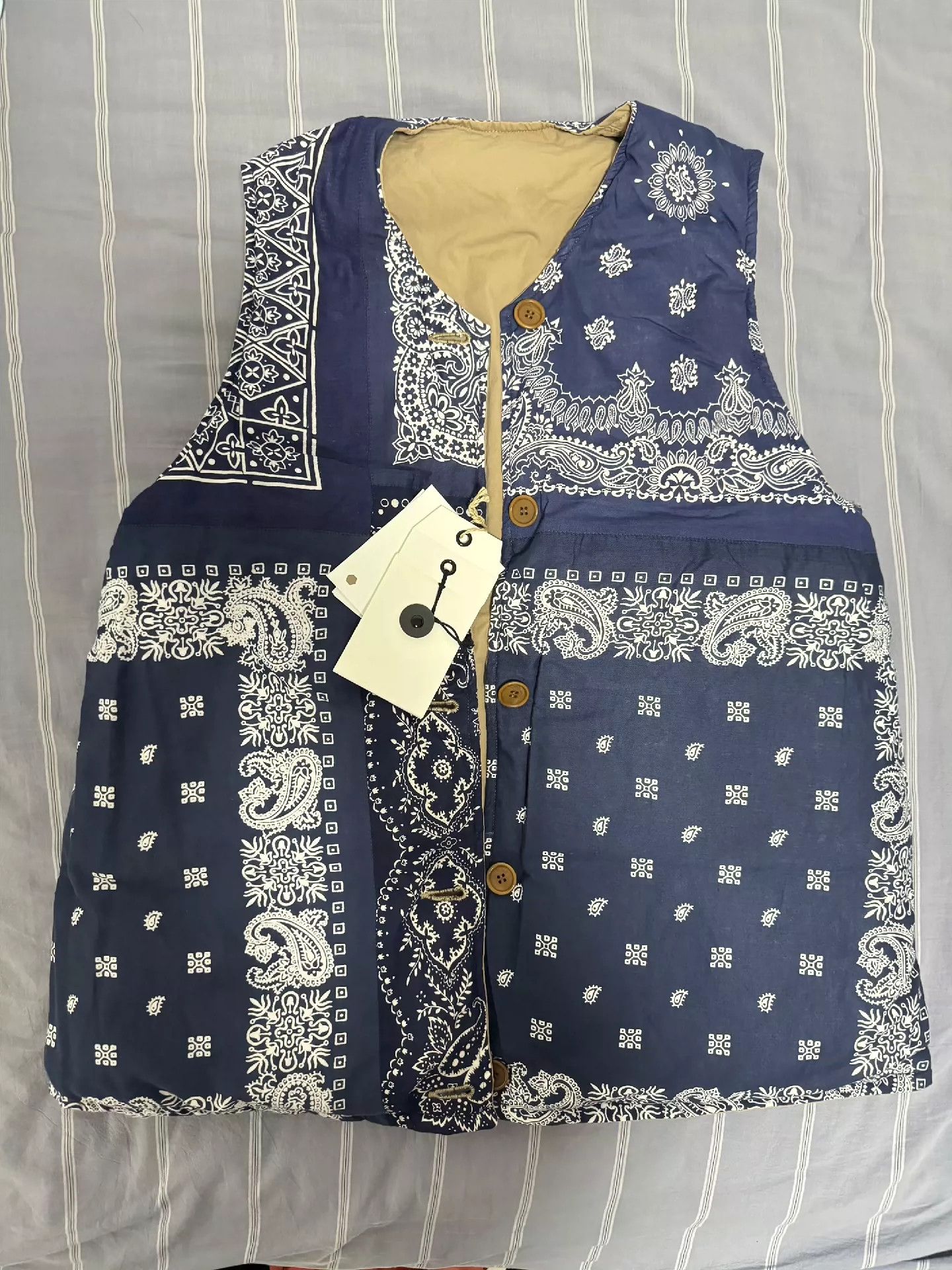 Visvim Bandana Vest Visvim Ict Kora Down Vest