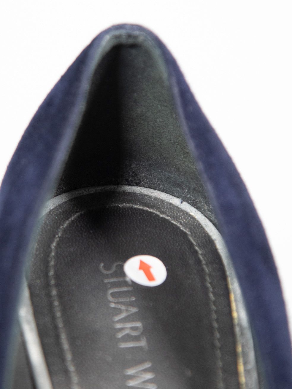 Stuart Weitzman Navy Suede Platform Pumps Size US 8 / IT 38 - 13 Thumbnail
