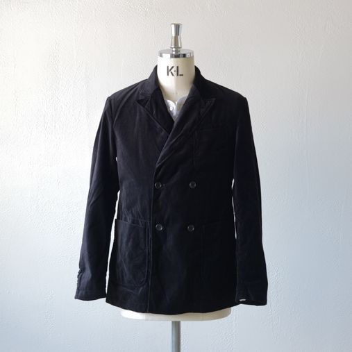 Engineered Garments Dexter Jacket Double Velveteen Black size M