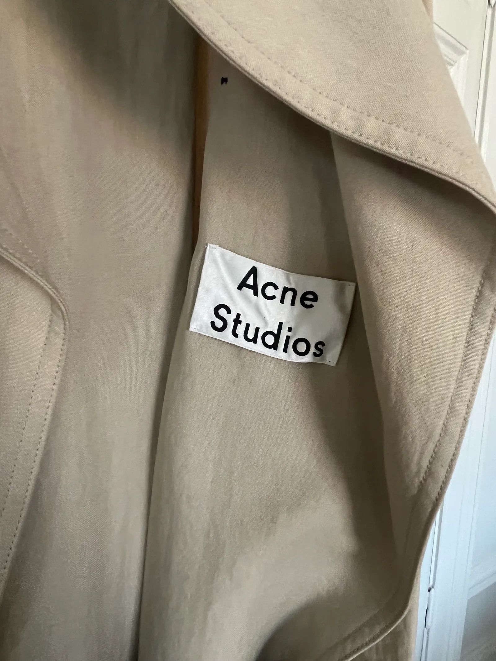 Acne Studios Acne Studios Creda Trenchcoat Size XS / US 0-2 / IT 36-38 - 3 Thumbnail