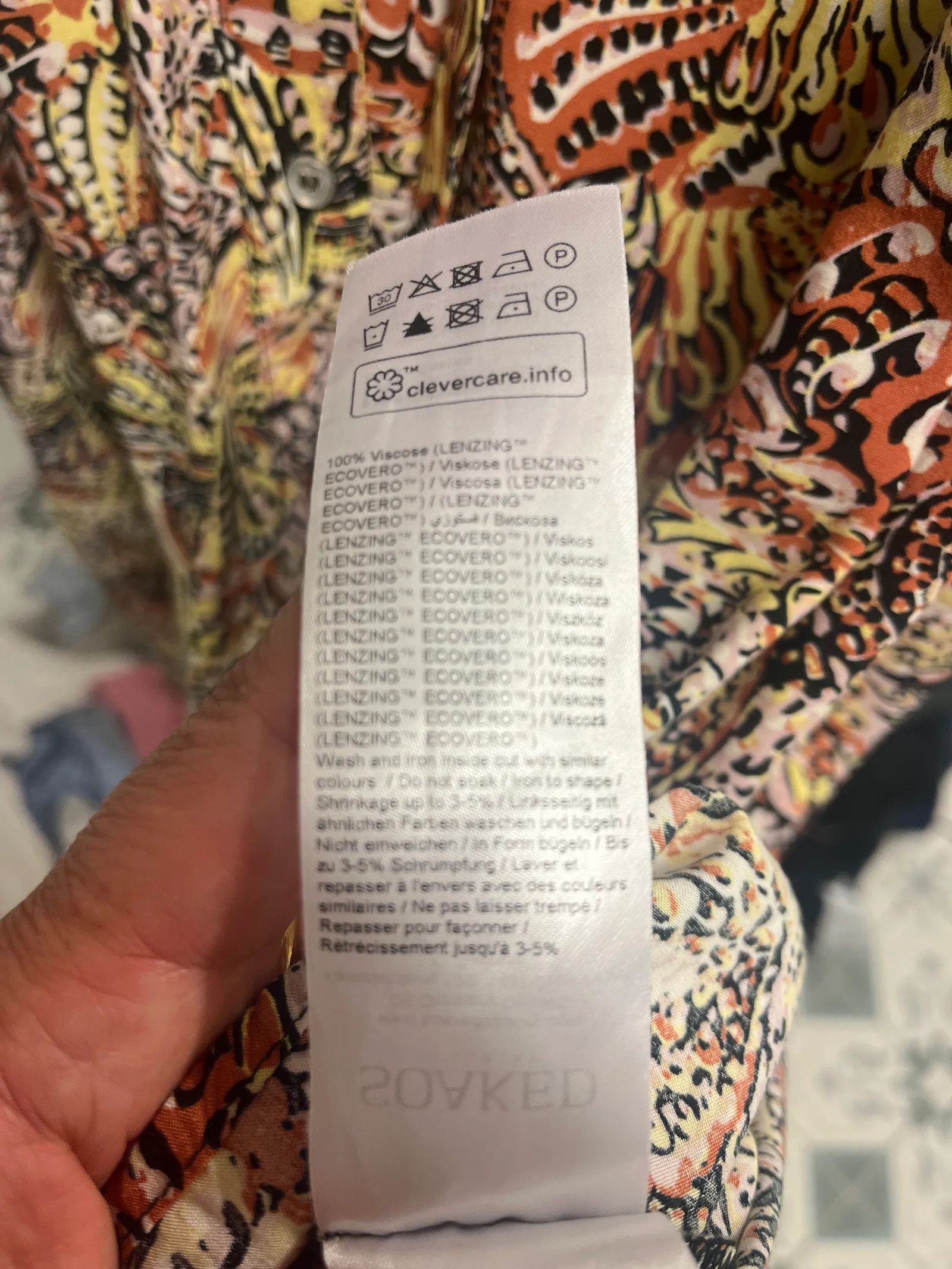 Other Soaked In Luxury Dress Size XL / US 12-14 / IT 48-50 - 3 Thumbnail
