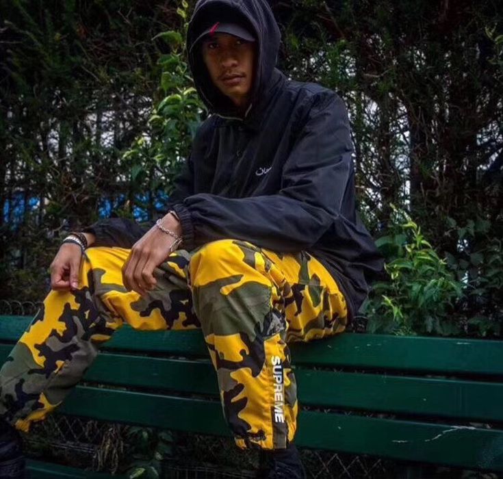 Supreme brooklyn 2024 camo pants