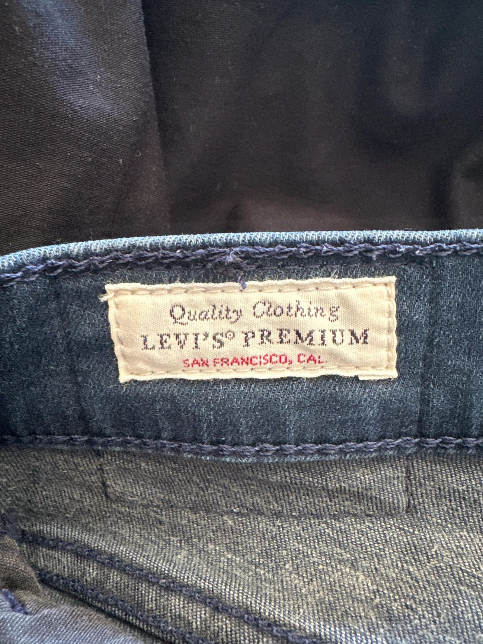 Levi's Levi's Mile High Super Skinny Jeans Size 30" / US 8 / IT 44 - 2 Thumbnail