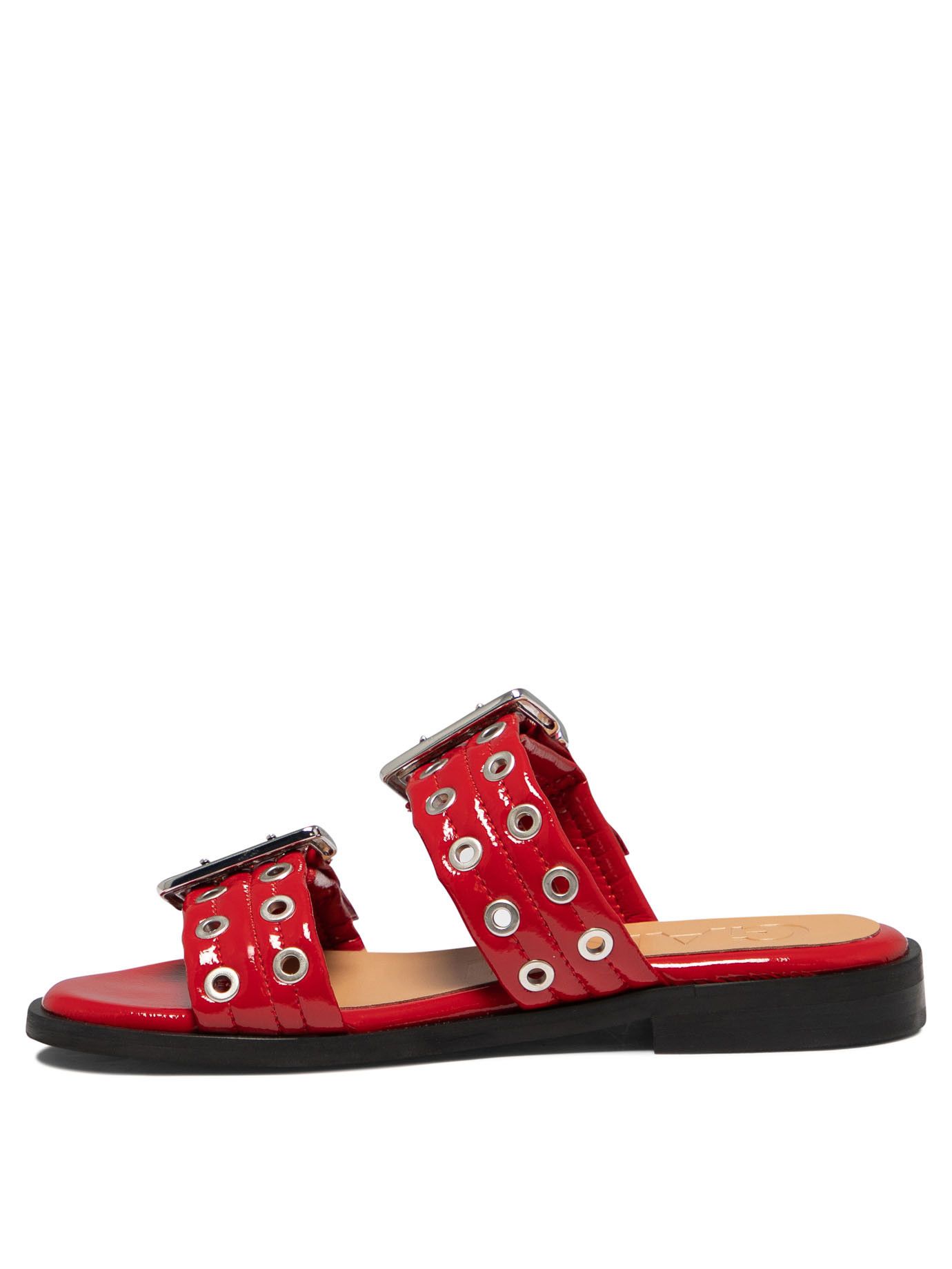 Ganni Buckle Two-Strap Sandals Size US 6 / IT 36 - 3 Thumbnail