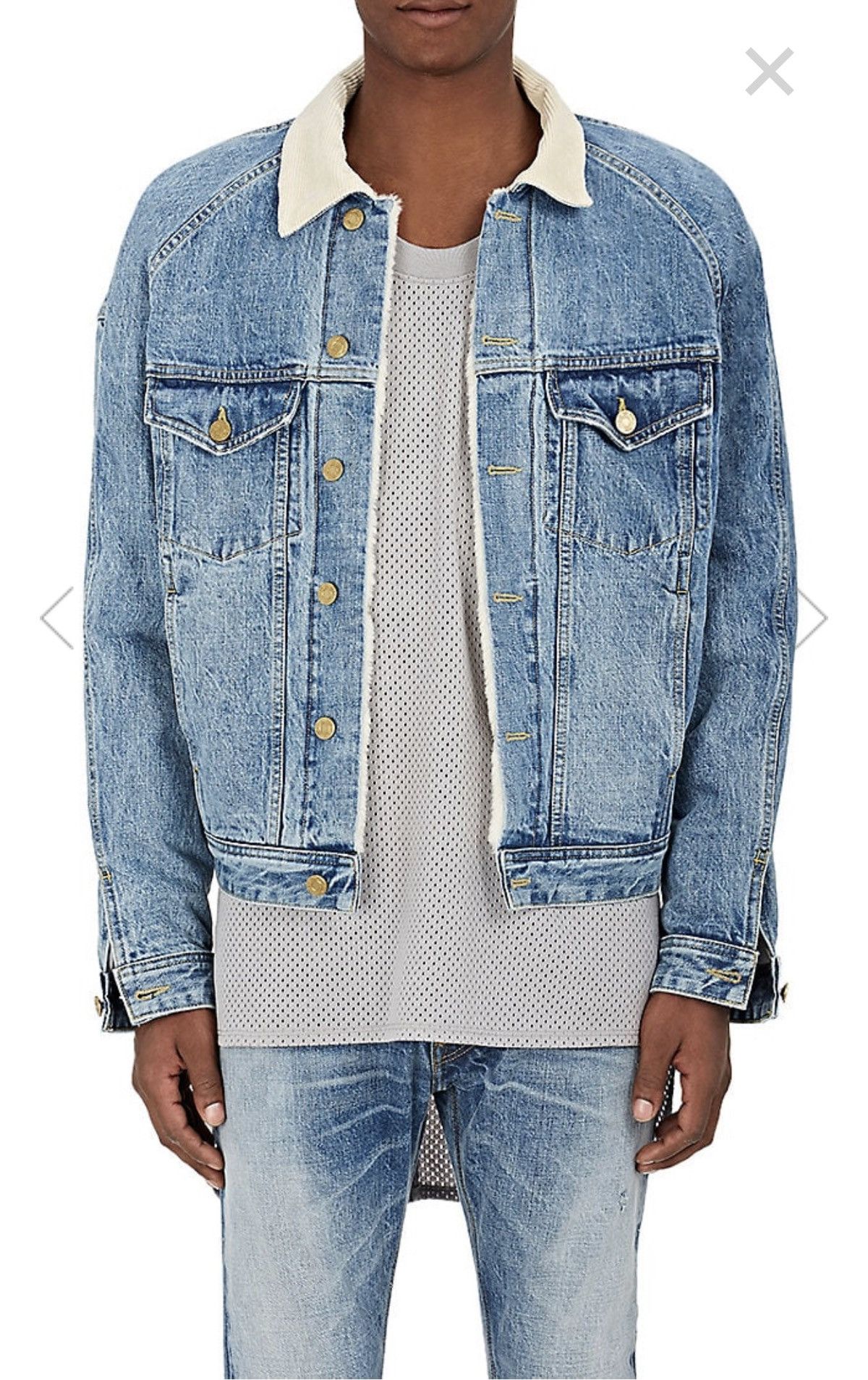 Fear of God Fear Of God Sherpa Denim Trucker Jacket | Grailed