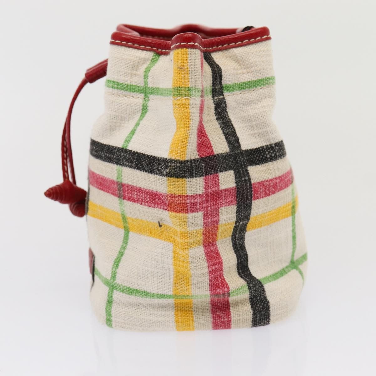 Burberry White Canvas Clutch Bag (Pre-Owned) Size ONE SIZE - 9 Thumbnail