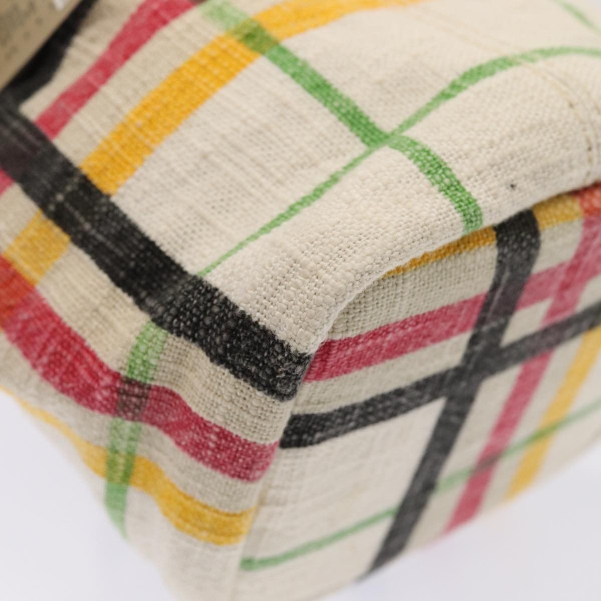 Burberry White Canvas Clutch Bag (Pre-Owned) Size ONE SIZE - 15 Thumbnail