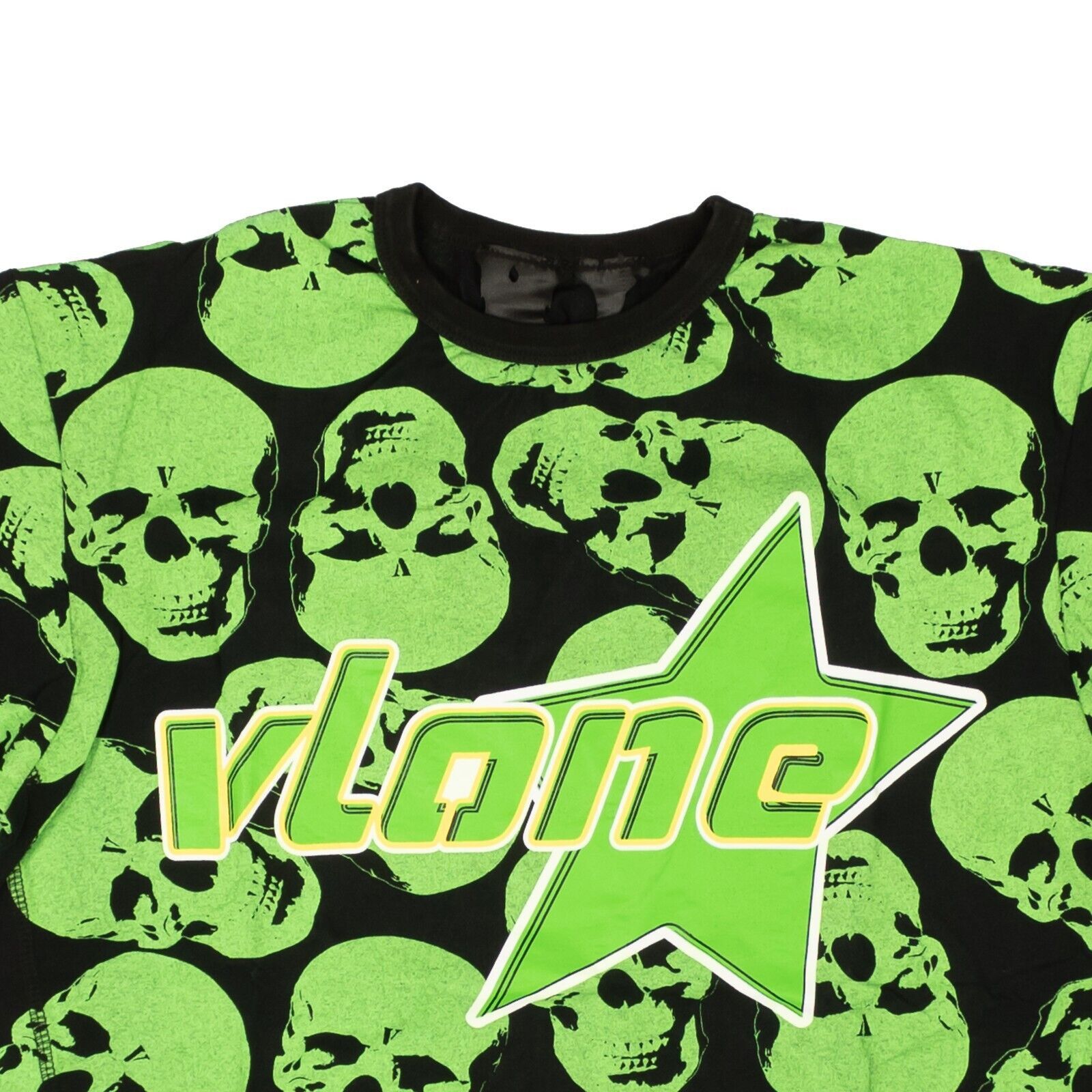 Vlone Black & Green Crypt Short Sleeve T-Shirt Size L Size US L / EU 52-54 / 3 - 2 Thumbnail