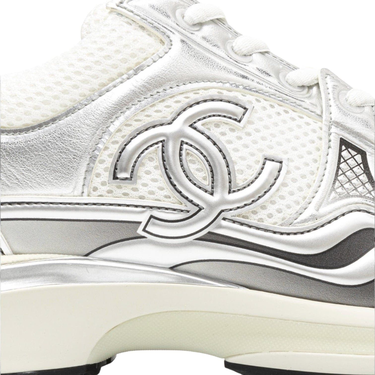 Chanel cc logo orders trainers