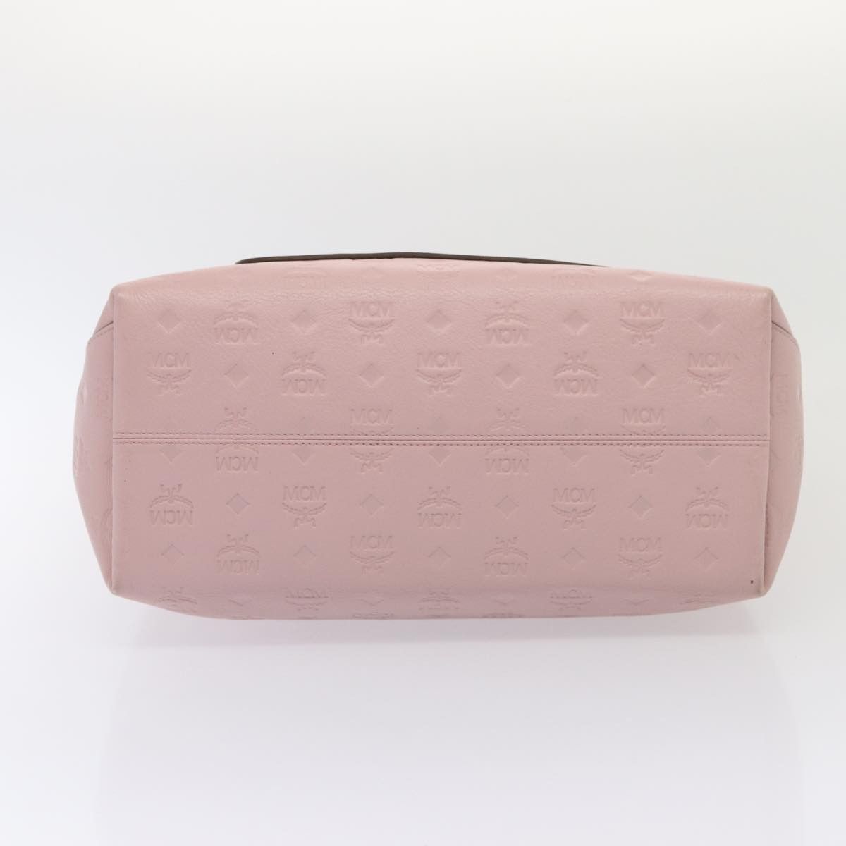 MCM Visetos Pink Leather Shoulder Bag (Pre-Owned) Size ONE SIZE - 3 Thumbnail