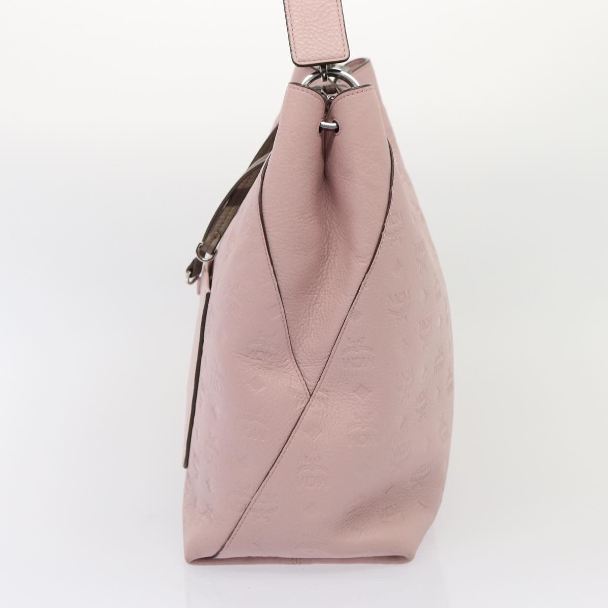 MCM Visetos Pink Leather Shoulder Bag (Pre-Owned) Size ONE SIZE - 10 Thumbnail