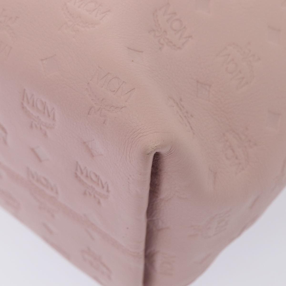 MCM Visetos Pink Leather Shoulder Bag (Pre-Owned) Size ONE SIZE - 17 Thumbnail