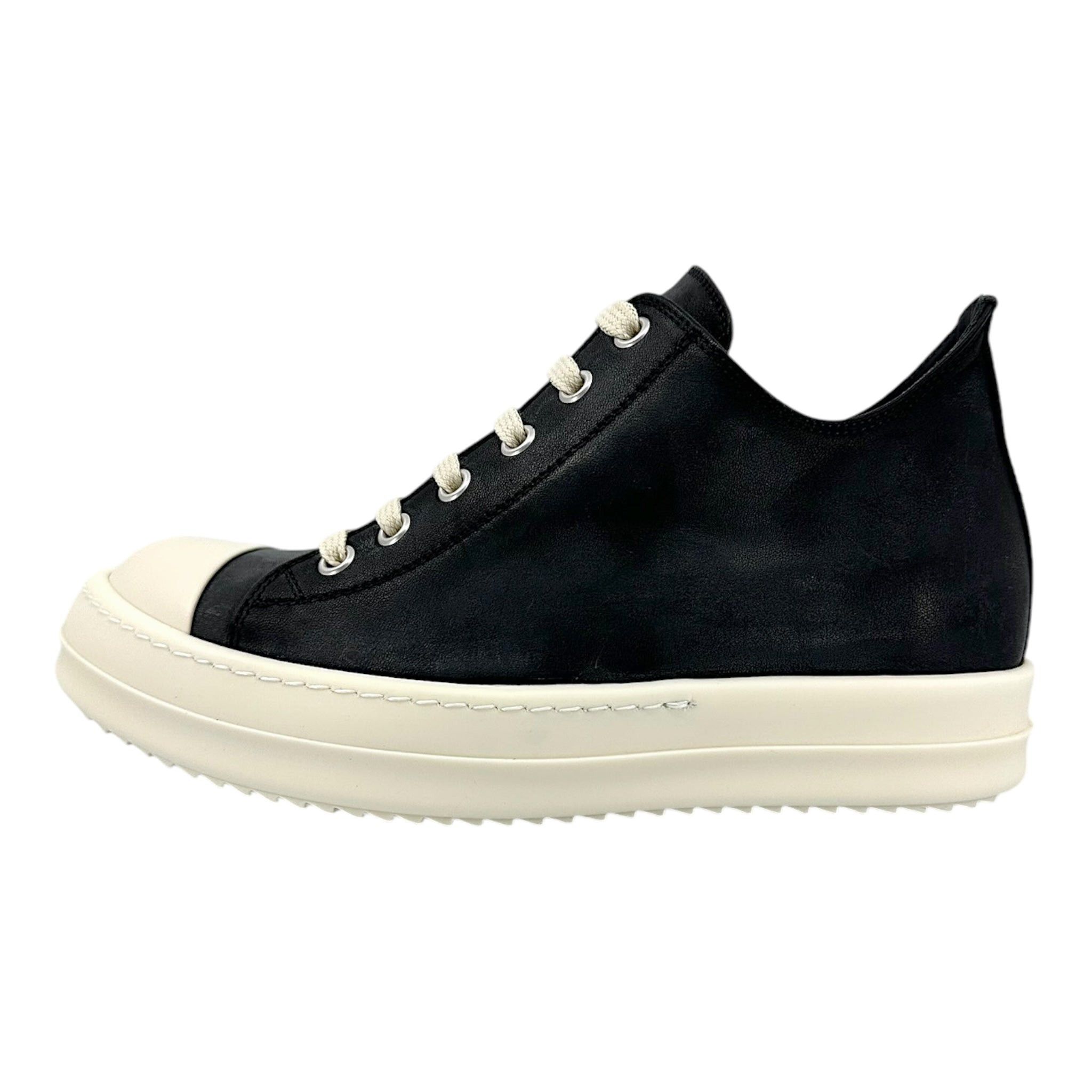 Rick Owens Lido Sneaker Low Black Milk (W) Size US 8 / IT 38 - 2 Thumbnail