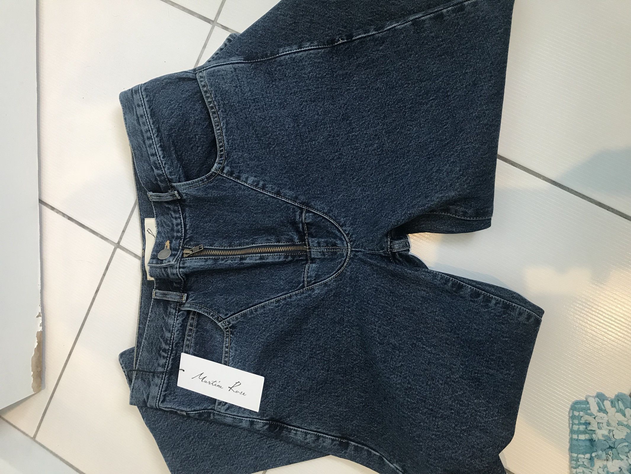 Martine Rose Jock Strap Jeans Grailed