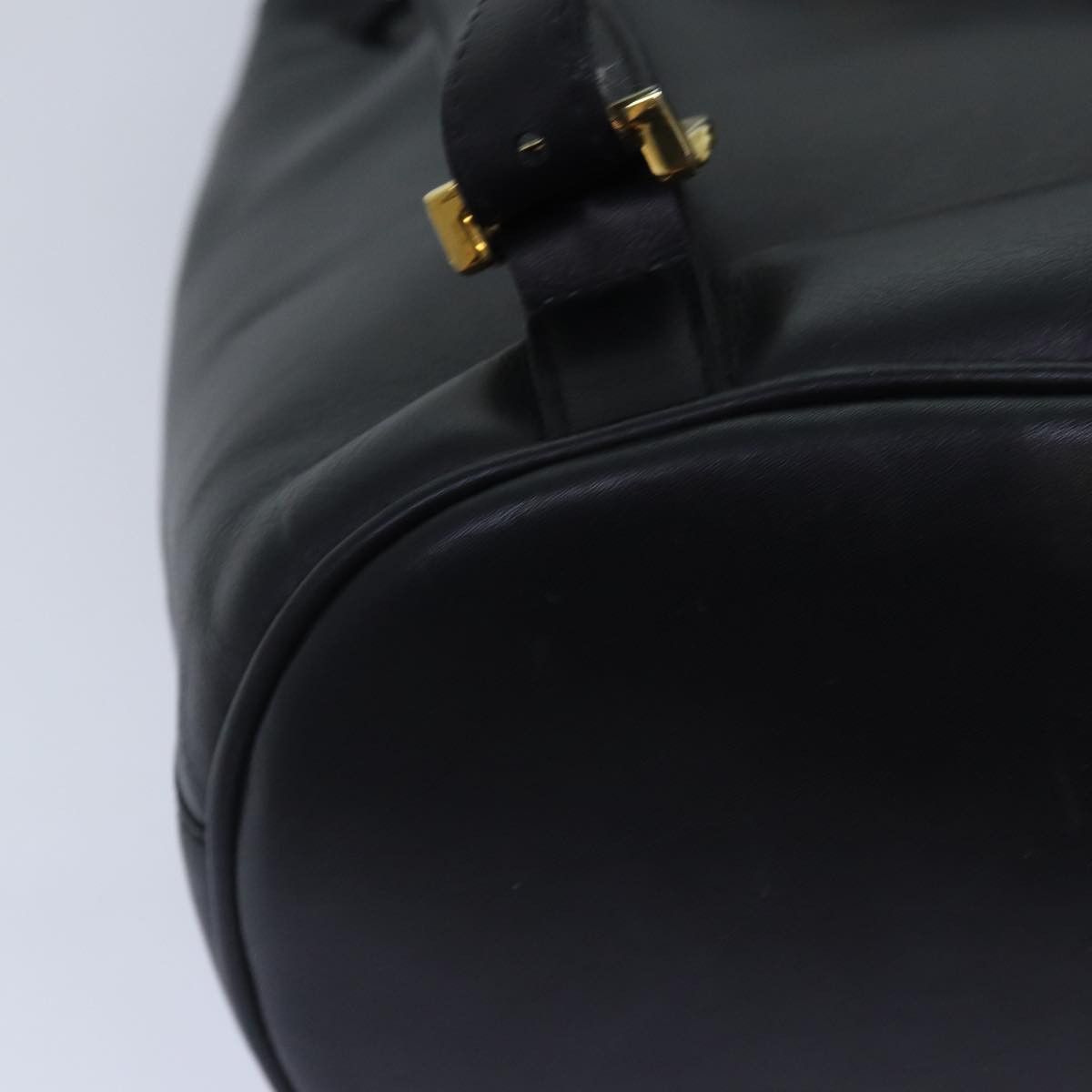 Salvatore Ferragamo Gancini Black Leather Backpack Bag (Pre-Owned) Size ONE SIZE - 14 Thumbnail