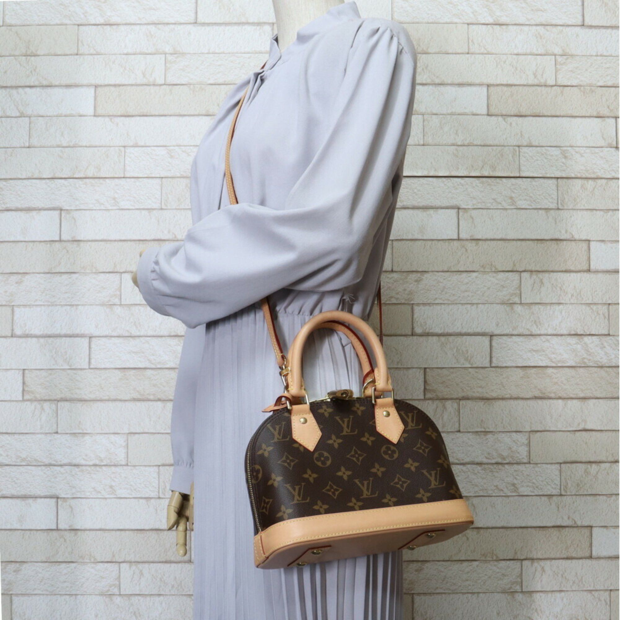Louis Vuitton Louis Vuitton Alma BB Monogram Shoulder Bag Canvas 