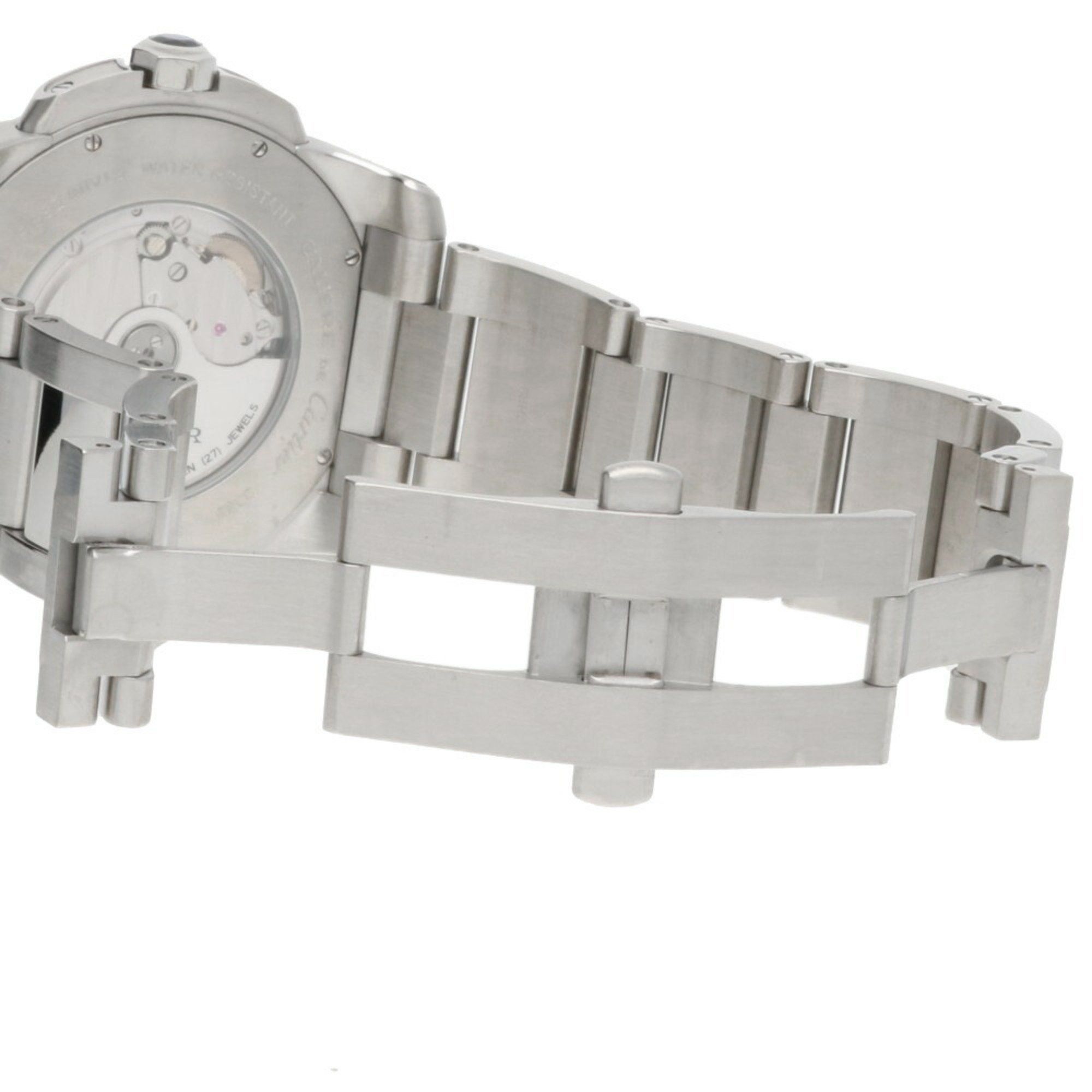 Cartier Cartier Calibre de Watch, Stainless Steel 3389, Automatic, Men's, Overhauled Size ONE SIZE - 9 Thumbnail