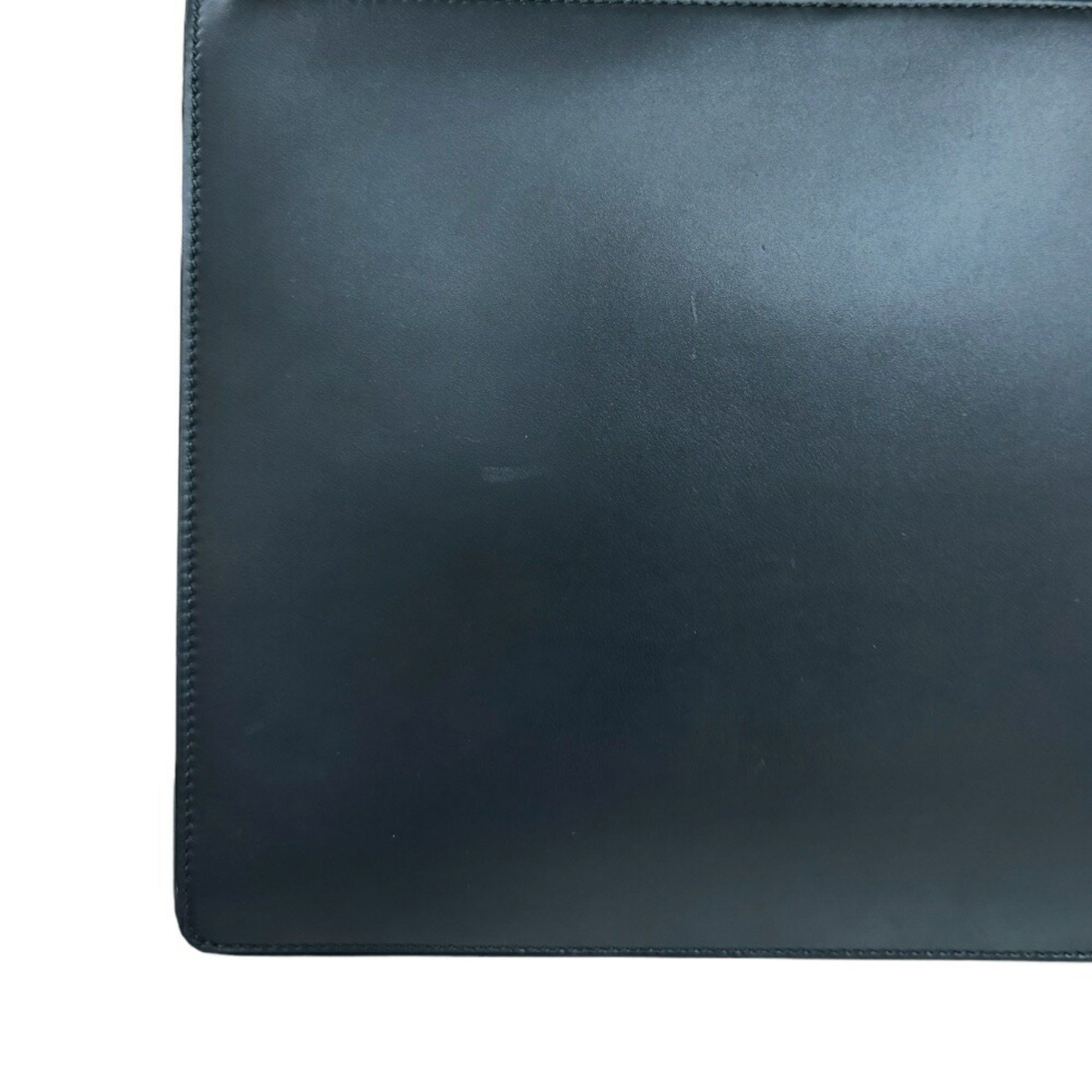 Gucci Gucci Ghost Clutch Bag Leather 433665 Black Men's GUCCI Size ONE SIZE - 9 Thumbnail