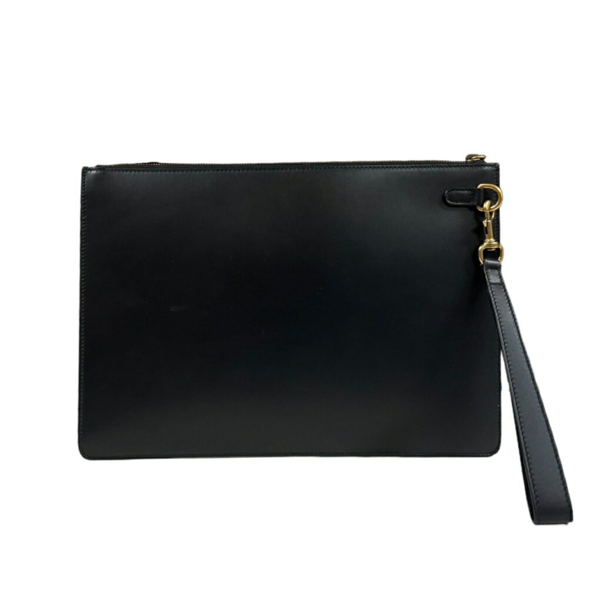 Gucci Gucci Ghost Clutch Bag Leather 433665 Black Men's GUCCI Size ONE SIZE - 3 Thumbnail
