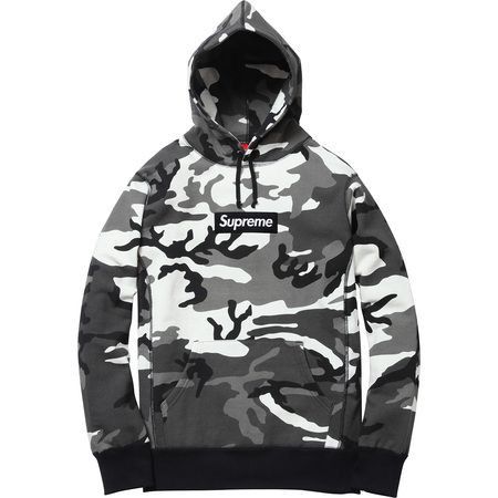 Supreme snow camo hoodie store
