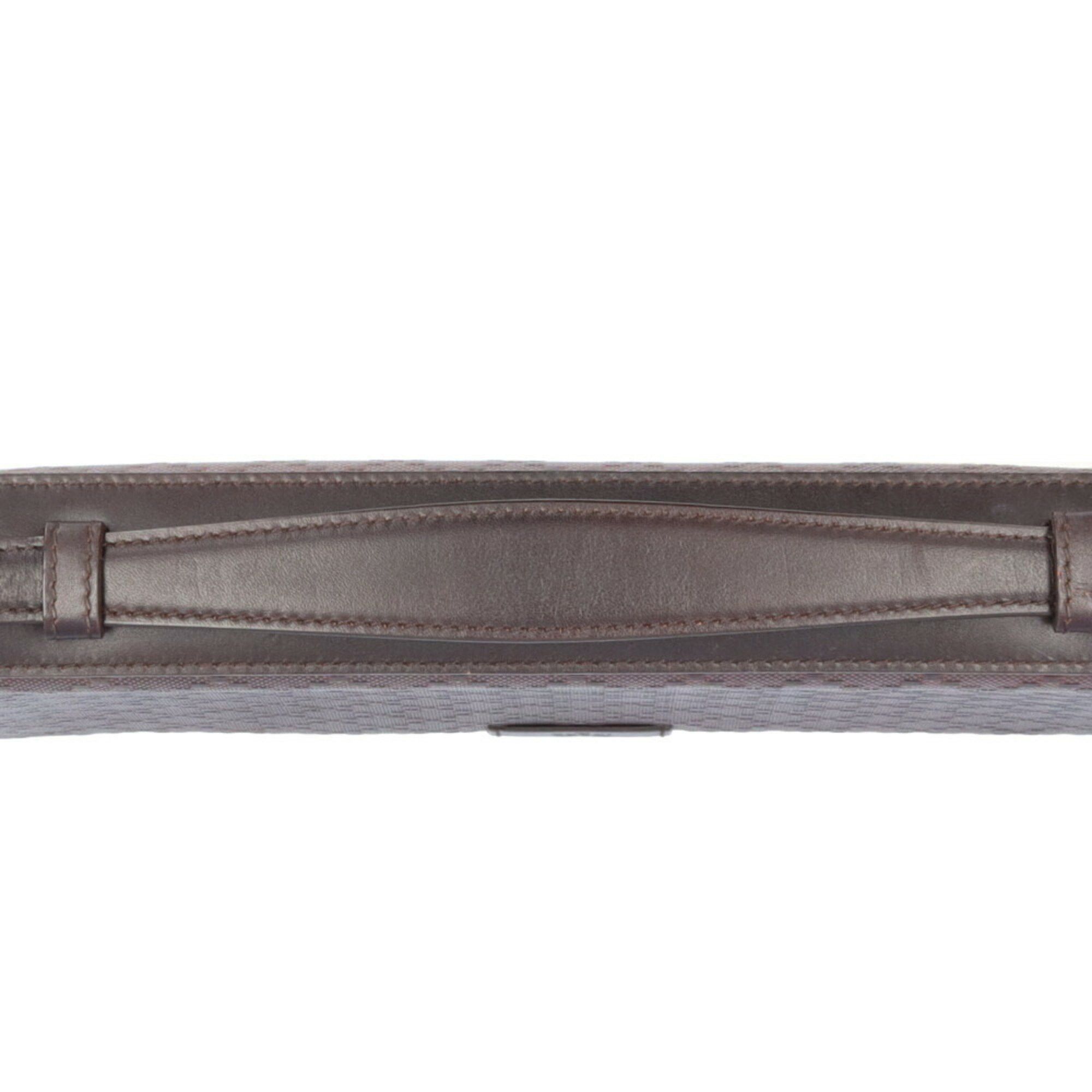 Gucci Gucci Diamante Second Bag Leather 309675 Brown Men's GUCCI Size ONE SIZE - 7 Thumbnail