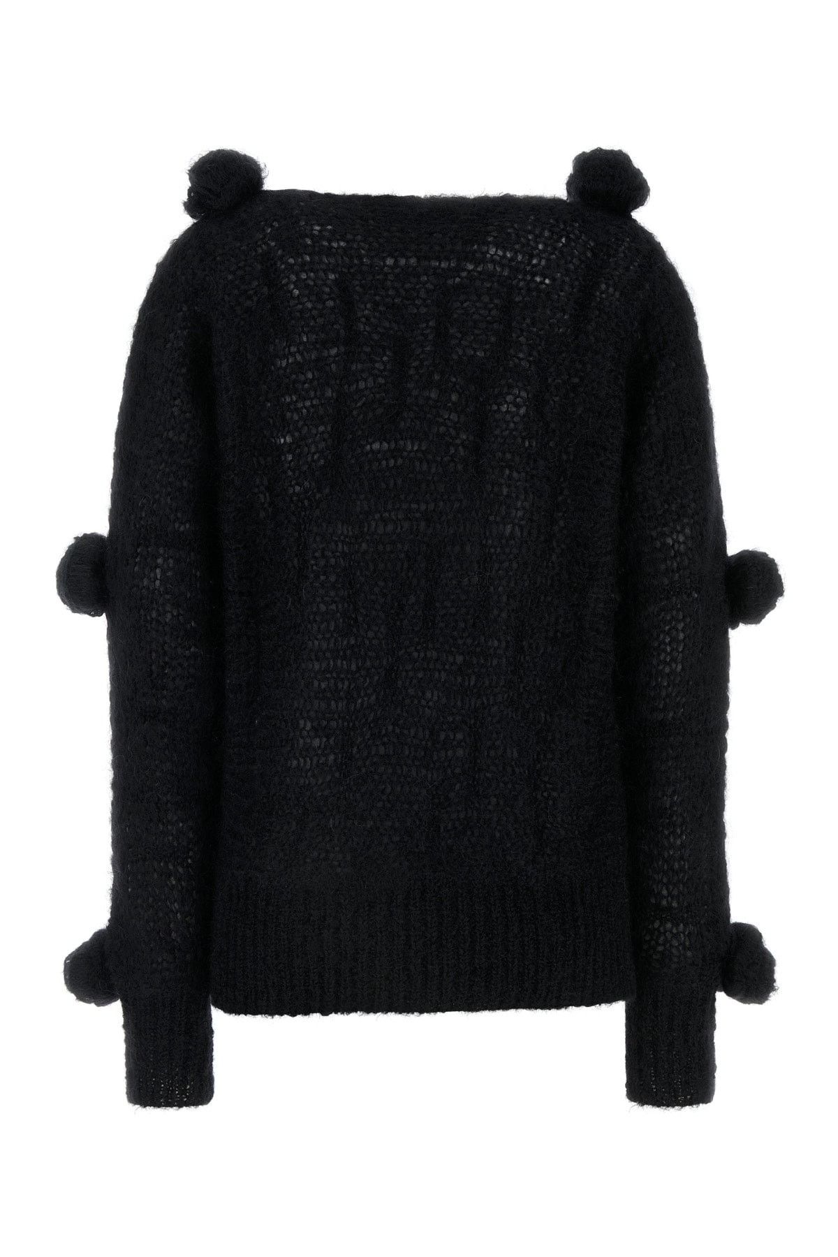 Blumarine Black Mohair Blend Sweater Size XS / US 0-2 / IT 36-38 - 2 Thumbnail