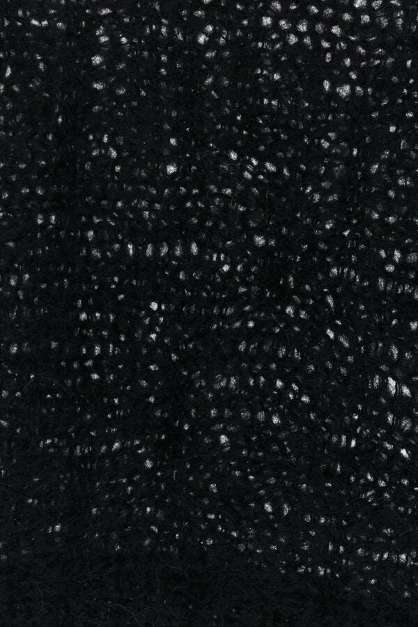 Blumarine Black Mohair Blend Sweater Size XS / US 0-2 / IT 36-38 - 5 Thumbnail