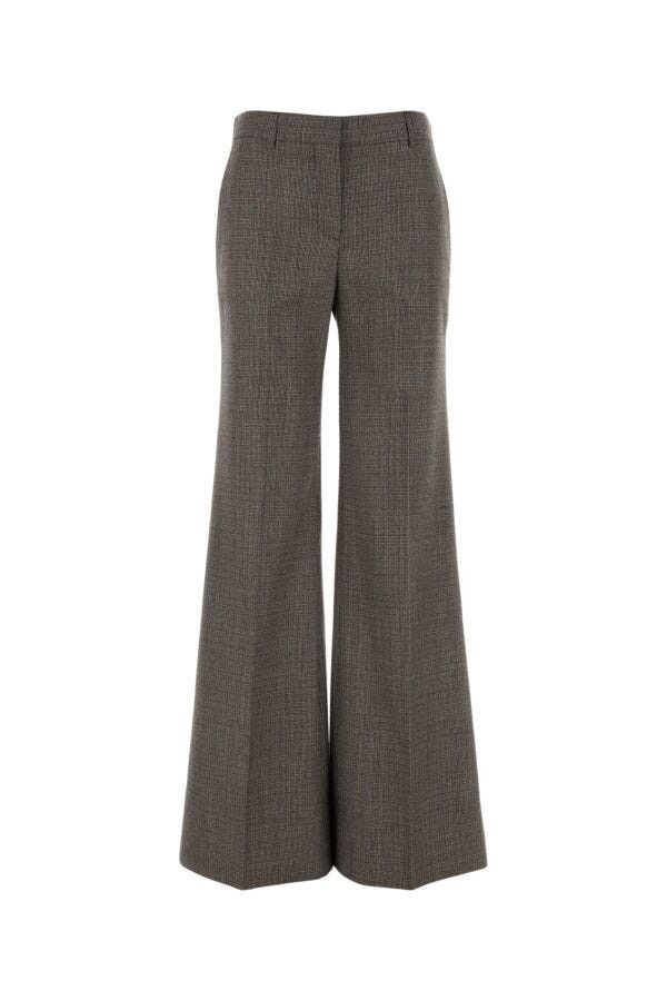 Stella McCartney Embroidered Wool Palazzo Pant Size 27" / US 4 / IT 40 - 3 Thumbnail