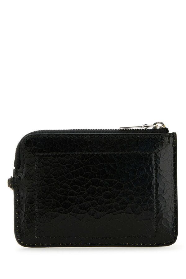 Alexander McQueen Black Leather Card Holder Size ONE SIZE - 5 Thumbnail