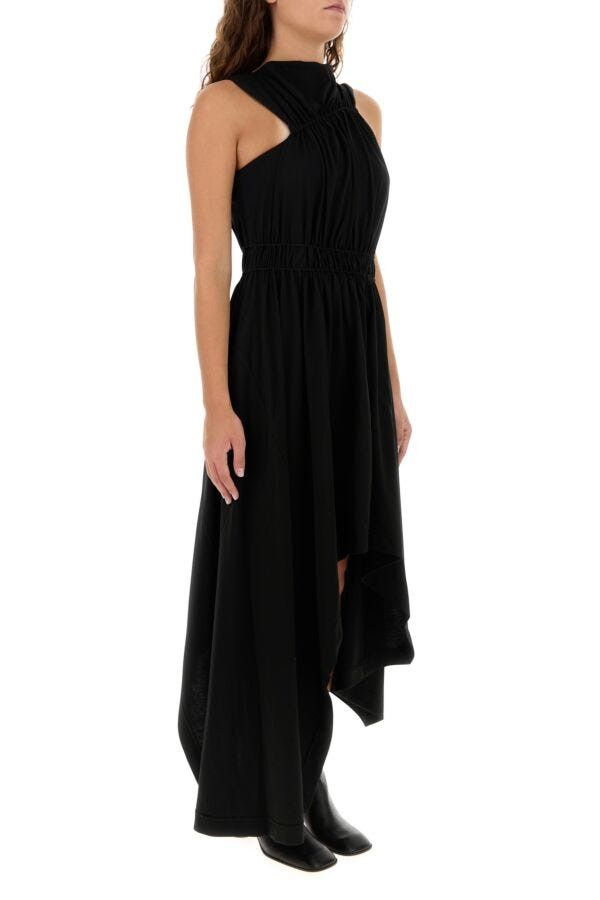 Alexander McQueen Black Jersey Dress Size S / US 4 / IT 40 - 5 Thumbnail