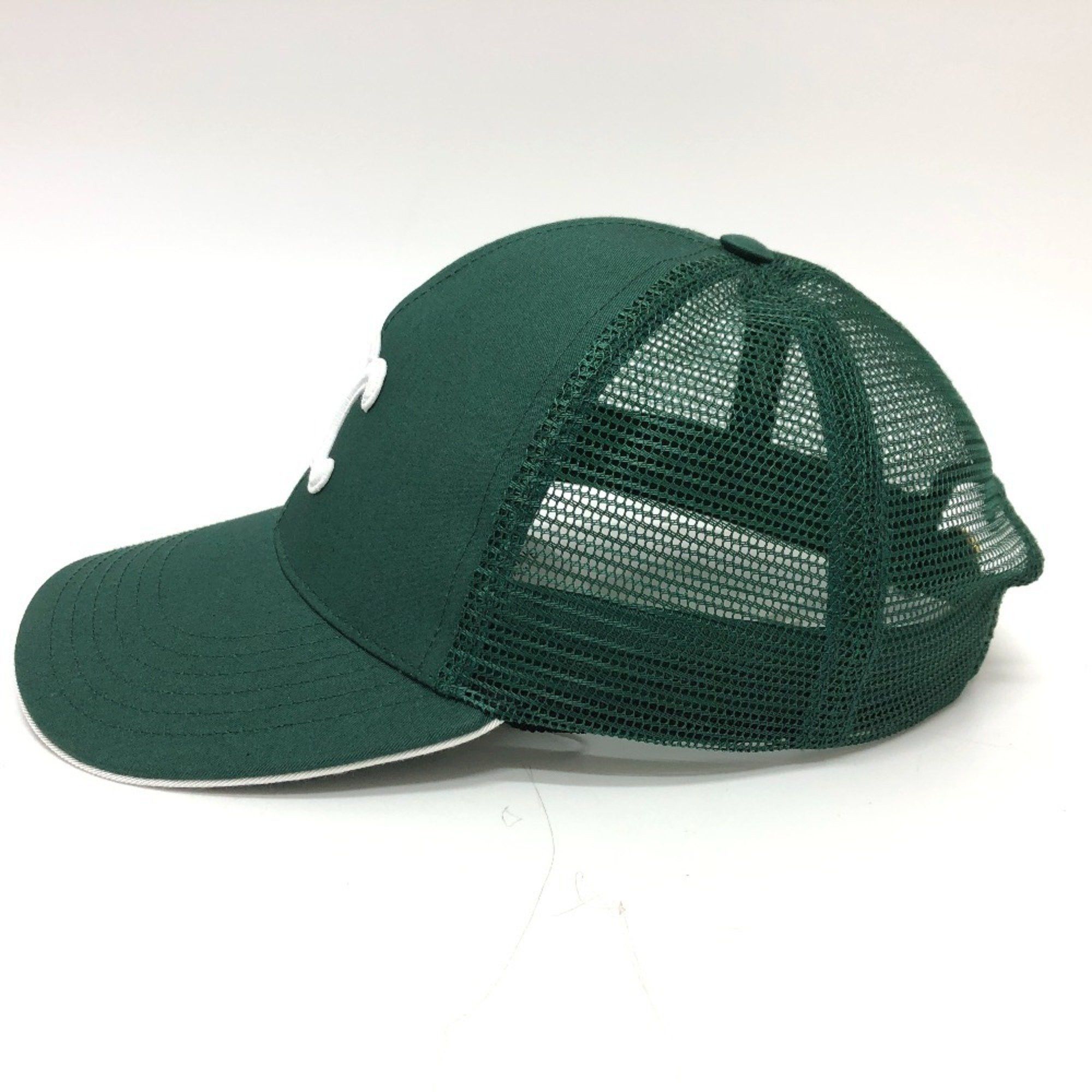 Celine CELINE 2AUN8969P Triomphe Baseball Cap Cotton Women's