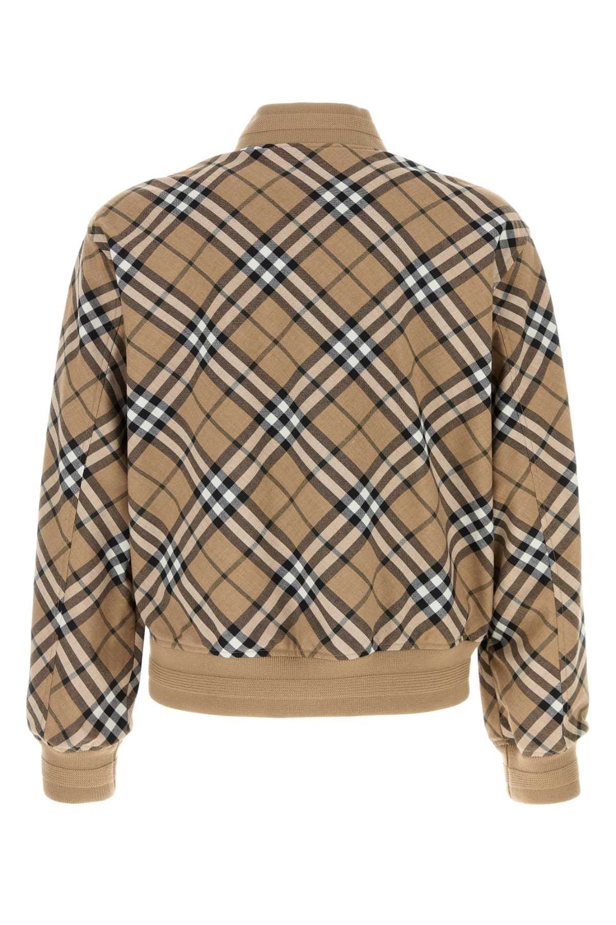 ジャケット BURBERRY Embroidered Polyester Blend Bomber Jacket Burberry Embroidered Polyester Blend Bomber Jacket | Grailed