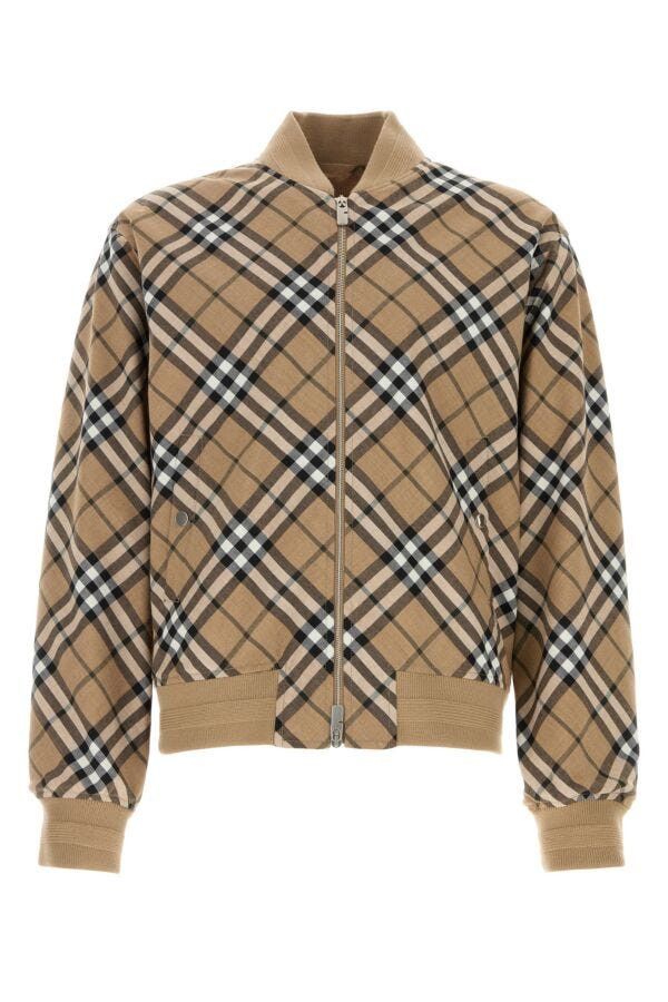 Burberry Embroidered Polyester Blend Bomber Jacket Size US M / EU 48-50 / 2 - 3 Thumbnail
